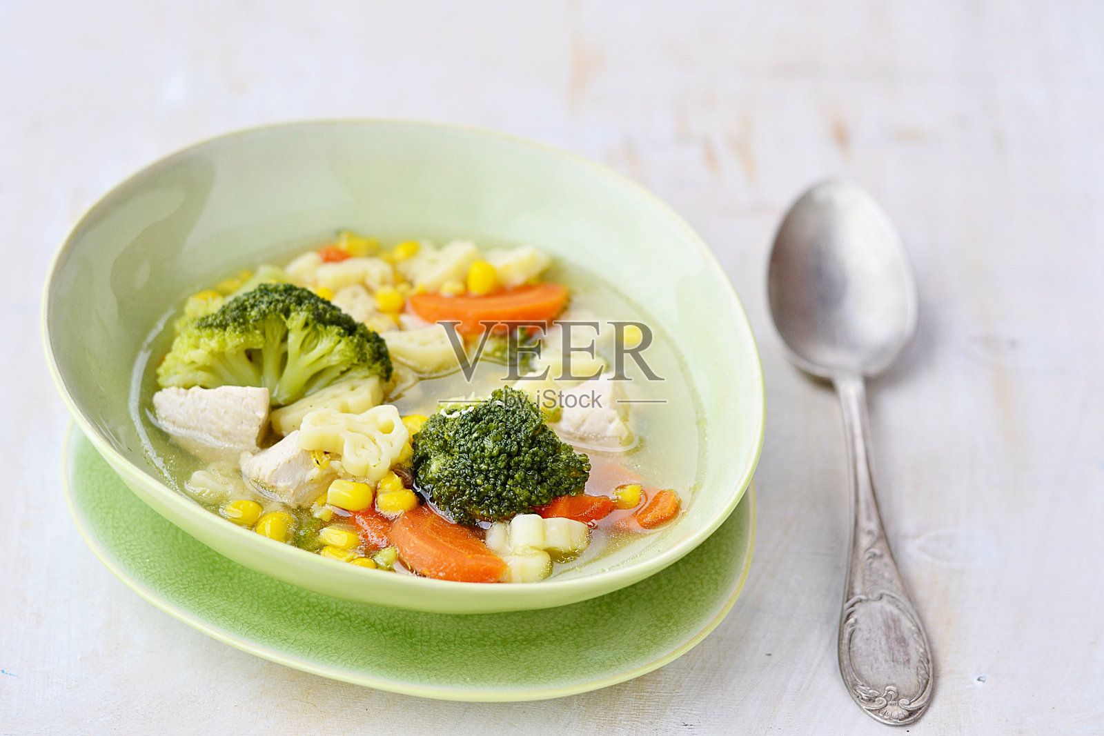 蔬菜汤照片摄影图片