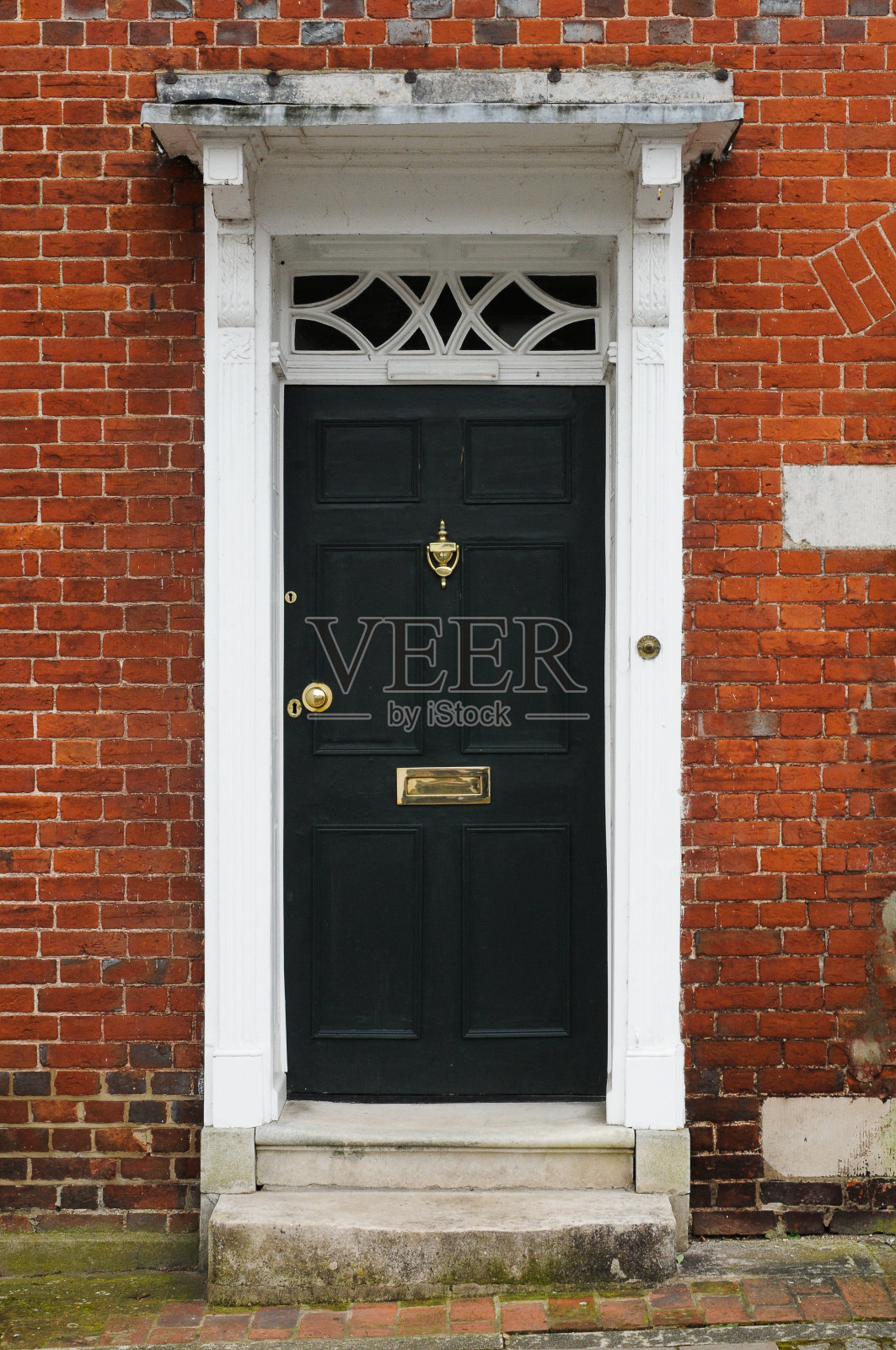 绿色格鲁吉亚门照片摄影图片