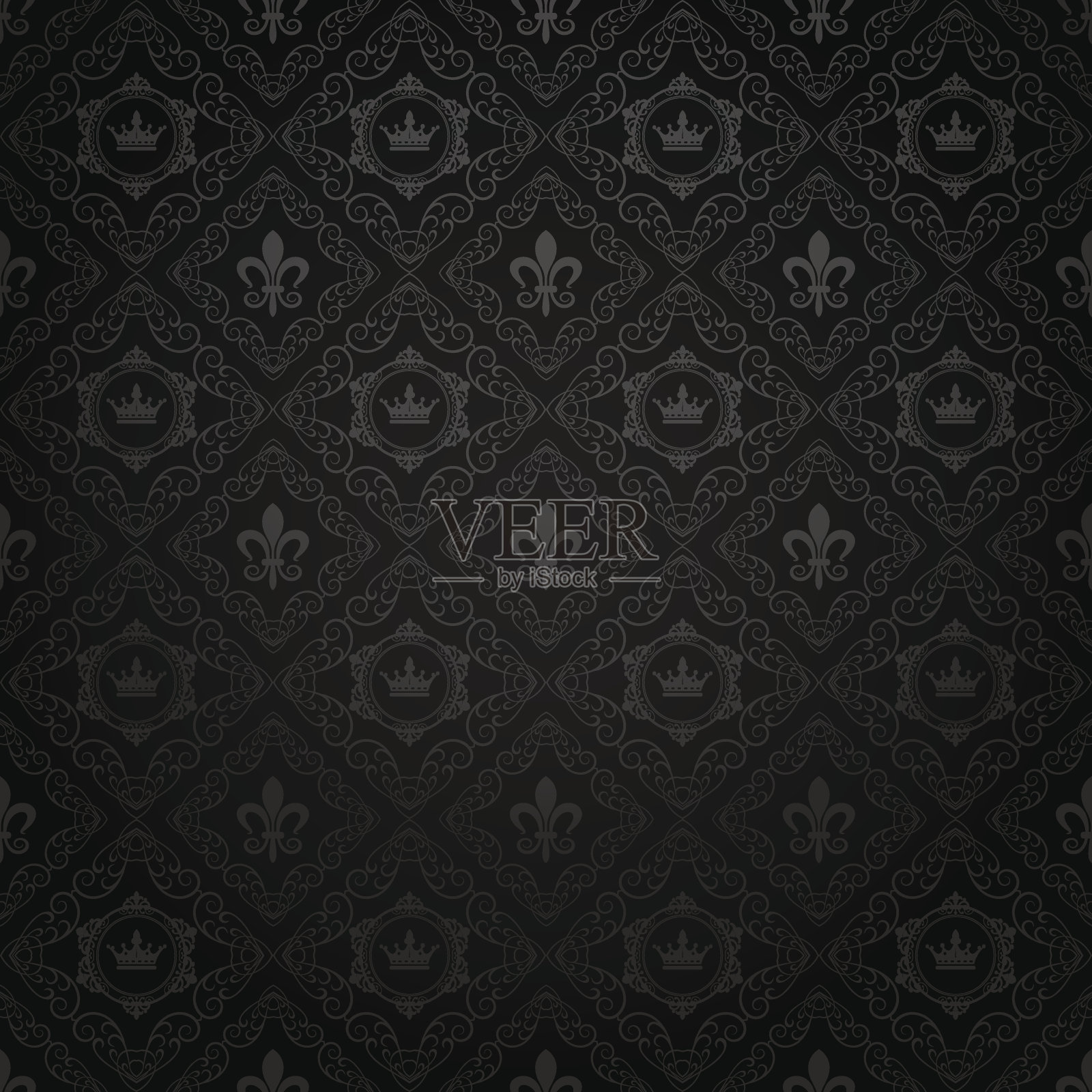 设计背景为黑色插画图片素材