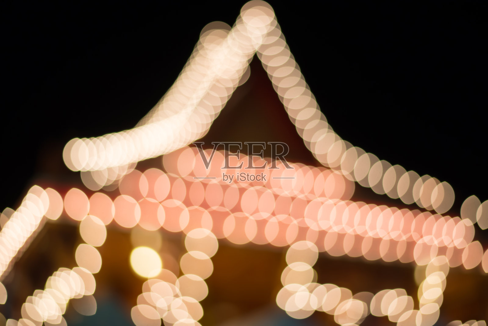 彩色散焦彩灯散焦背景,圣诞灯照片摄影图片