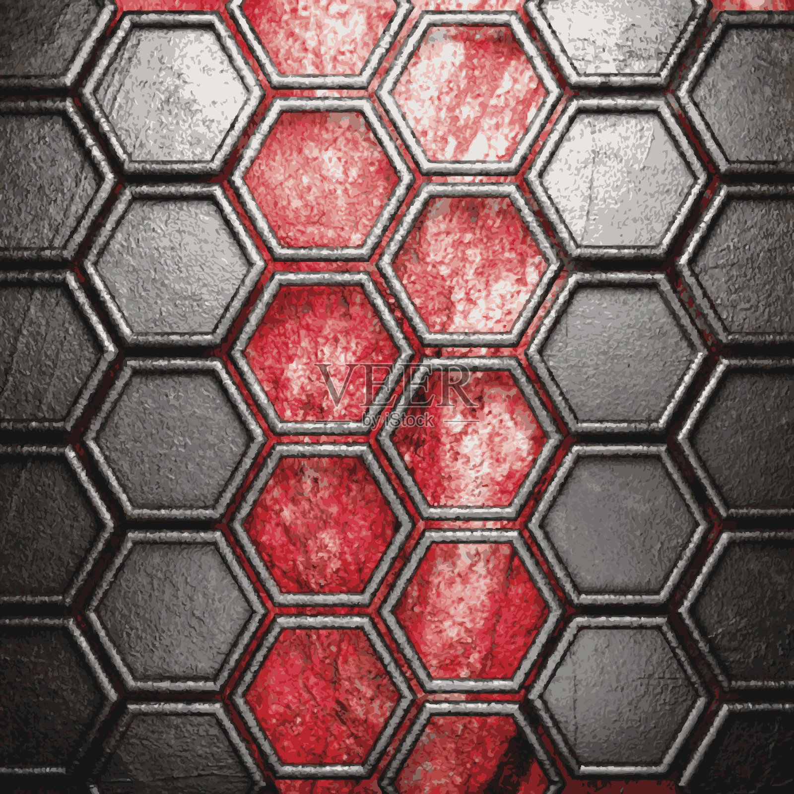 金属和石材背景插画图片素材