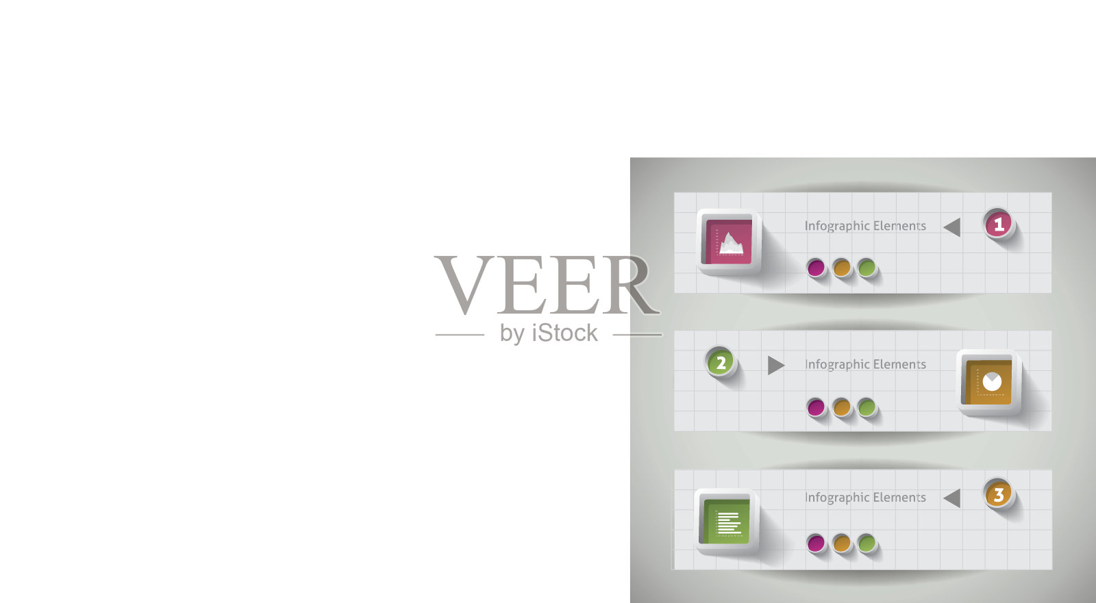 信息图表设计。插画图片素材