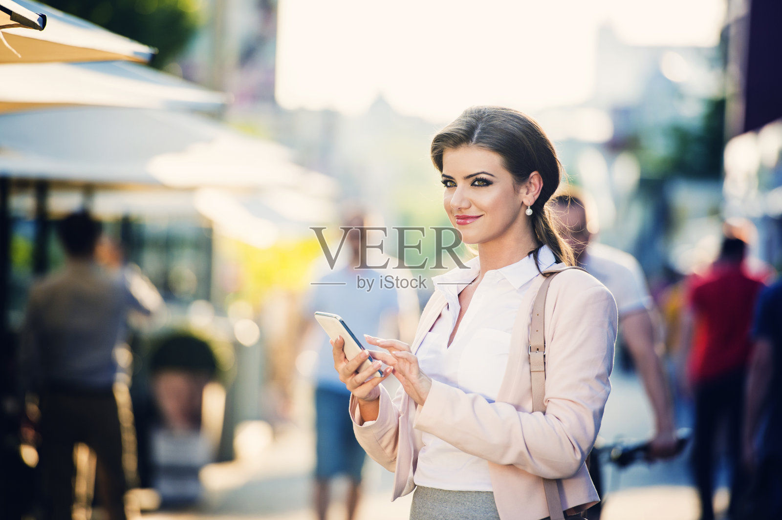 美丽的商业女性照片摄影图片