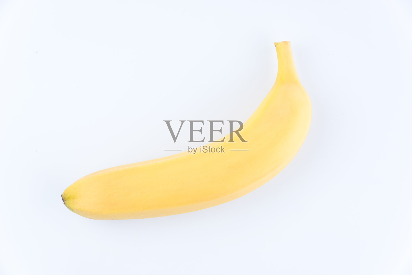 在白色背景上孤立的香蕉照片摄影图片