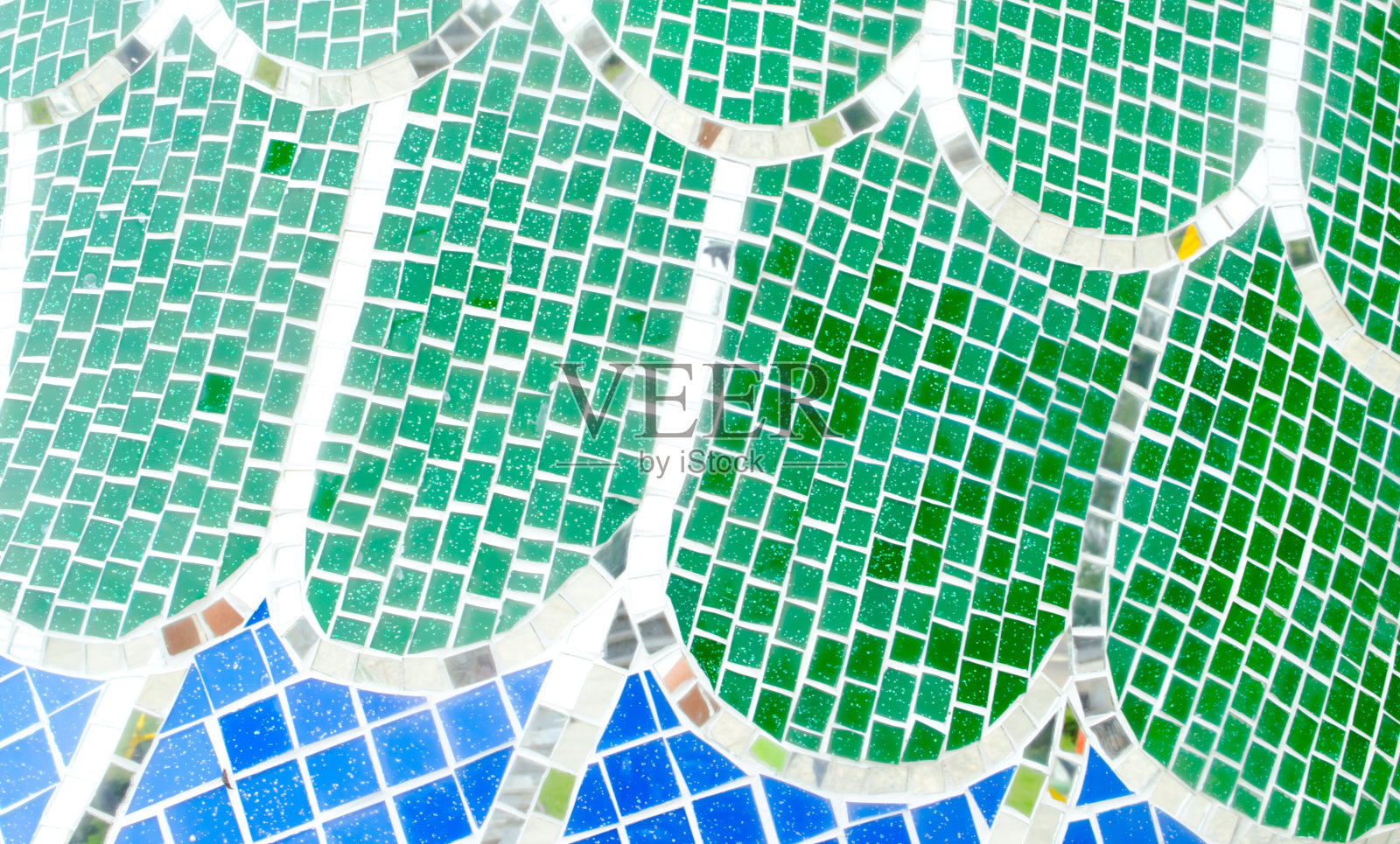 五彩缤纷的马赛克照片摄影图片