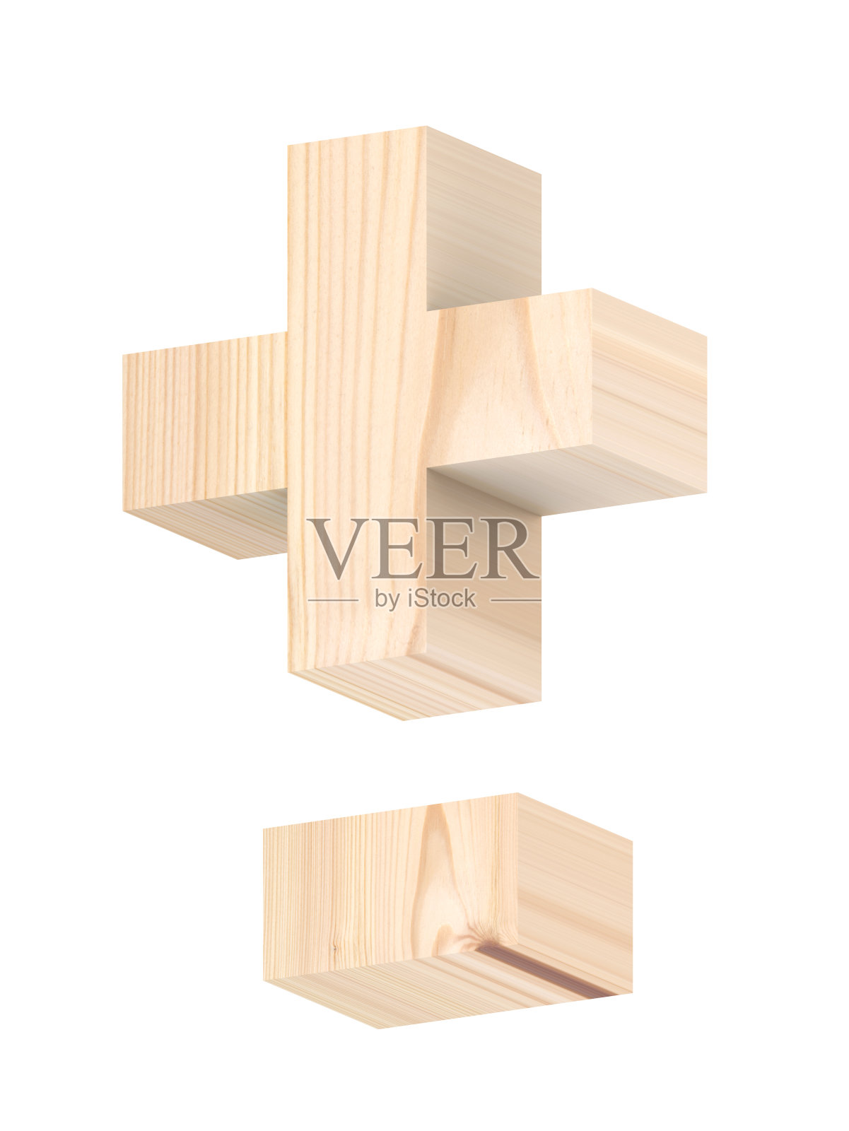 标志由松木字母设置孤立的白色。照片摄影图片