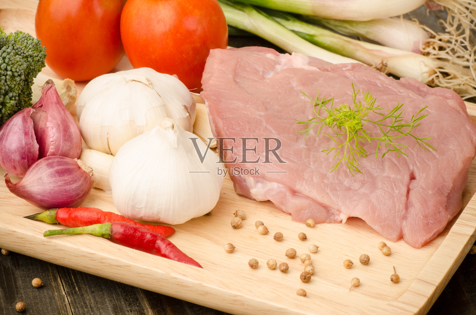 生猪肉照片摄影图片