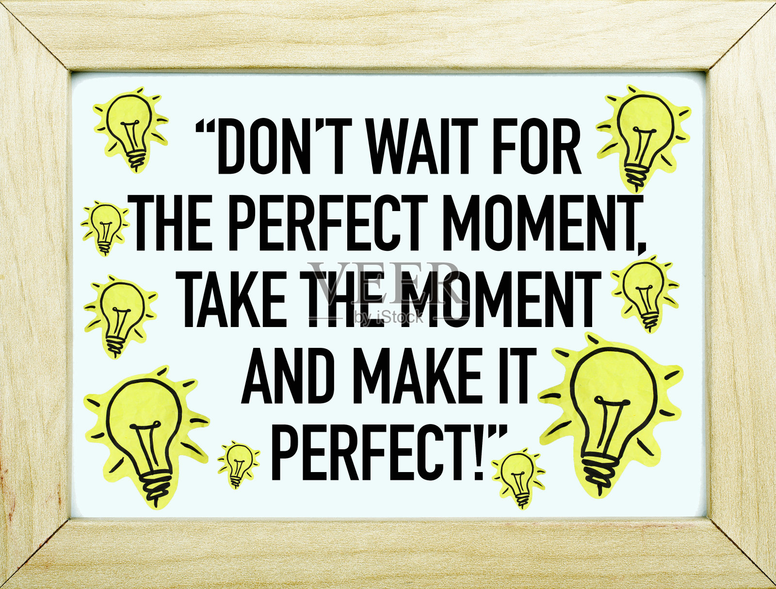 励志短语关于行动照片摄影图片