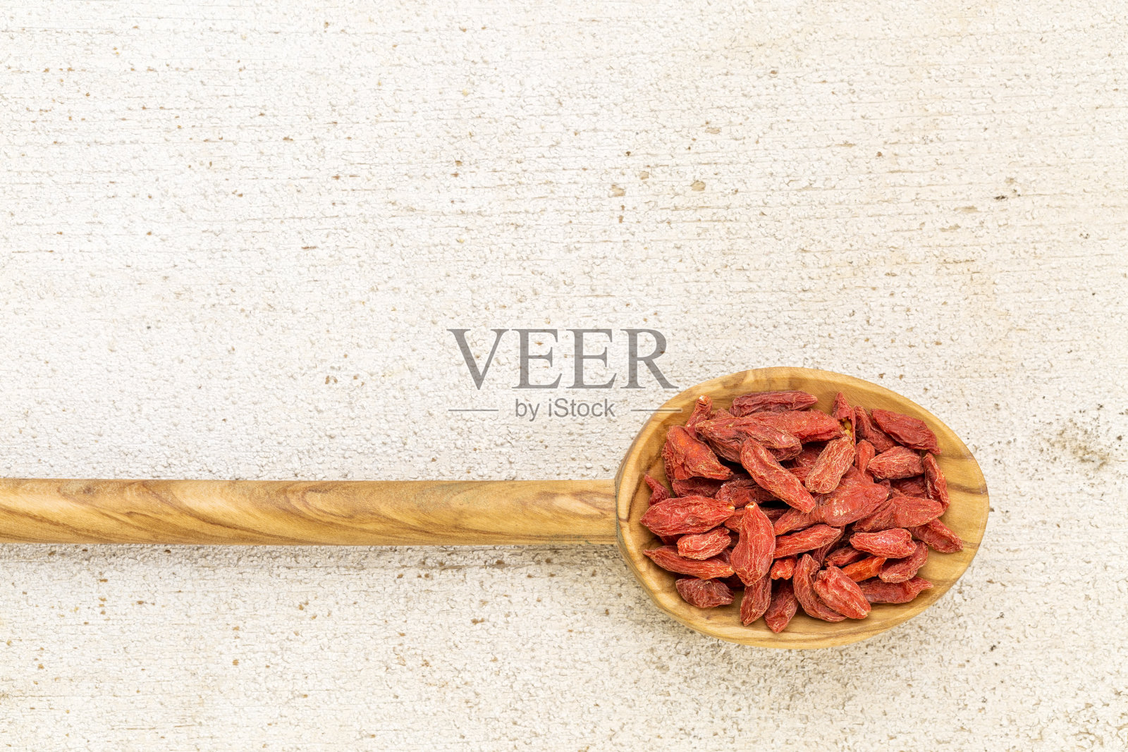 一勺干枸杞照片摄影图片