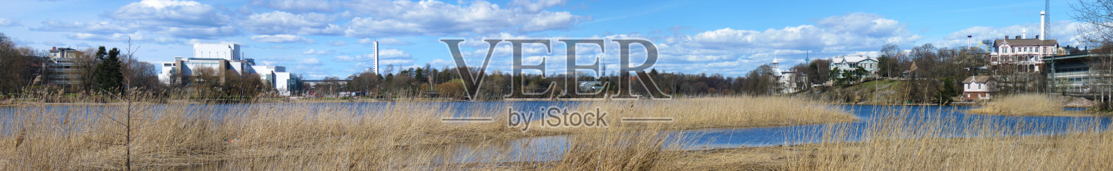 赫尔辛基全景照片摄影图片