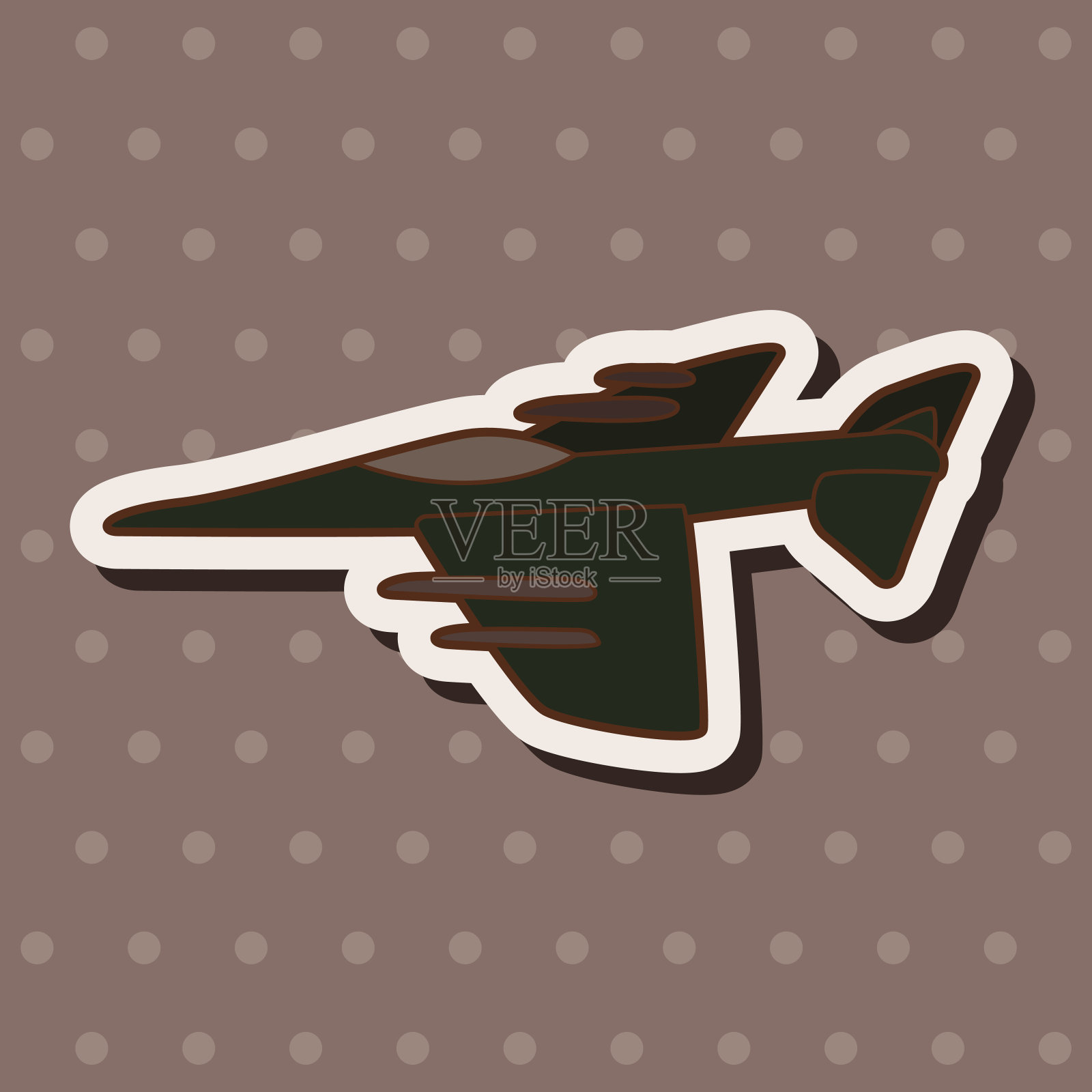 飞机主题元素向量,eps插画图片素材