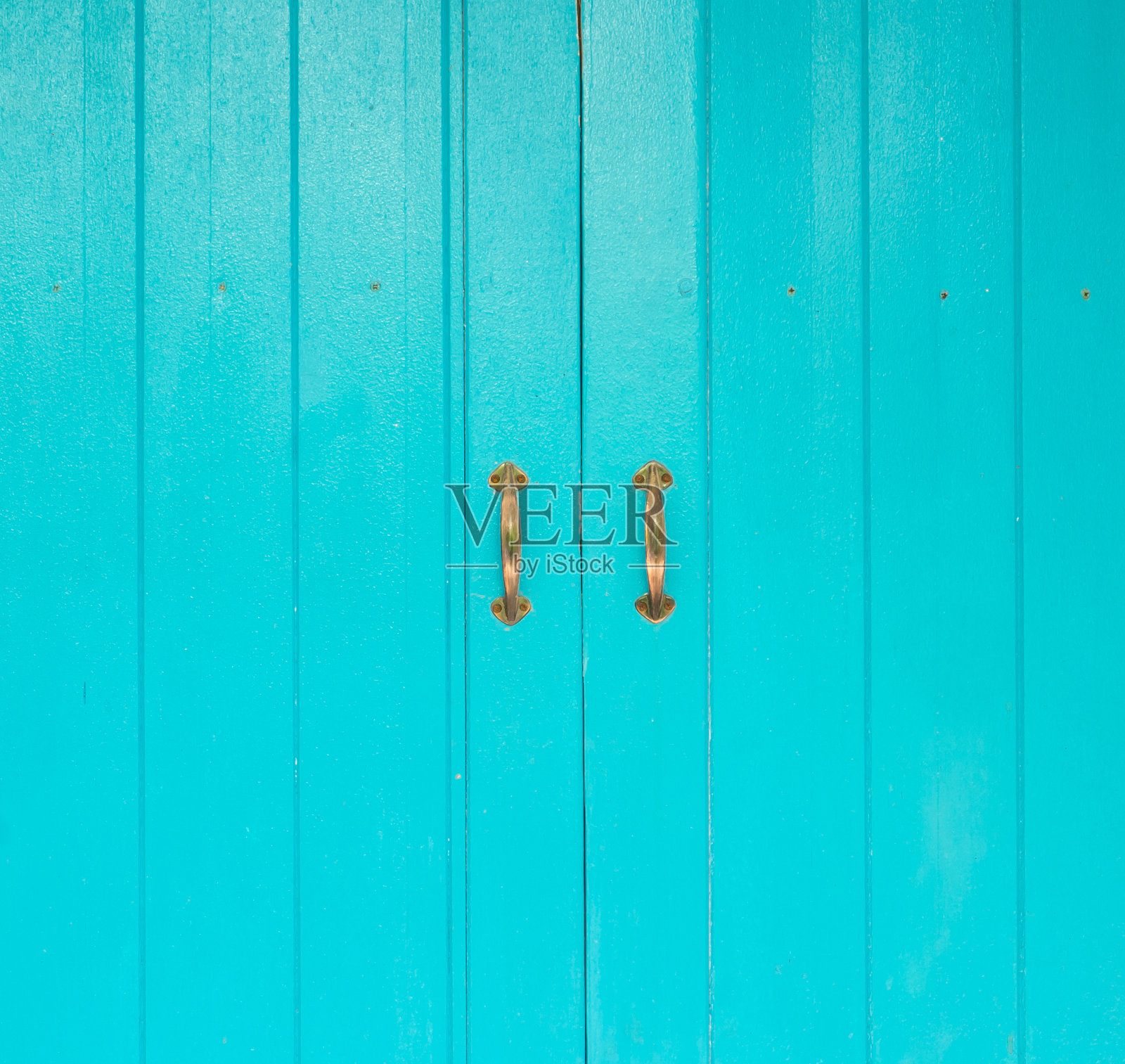 关上蓝色的木门照片摄影图片