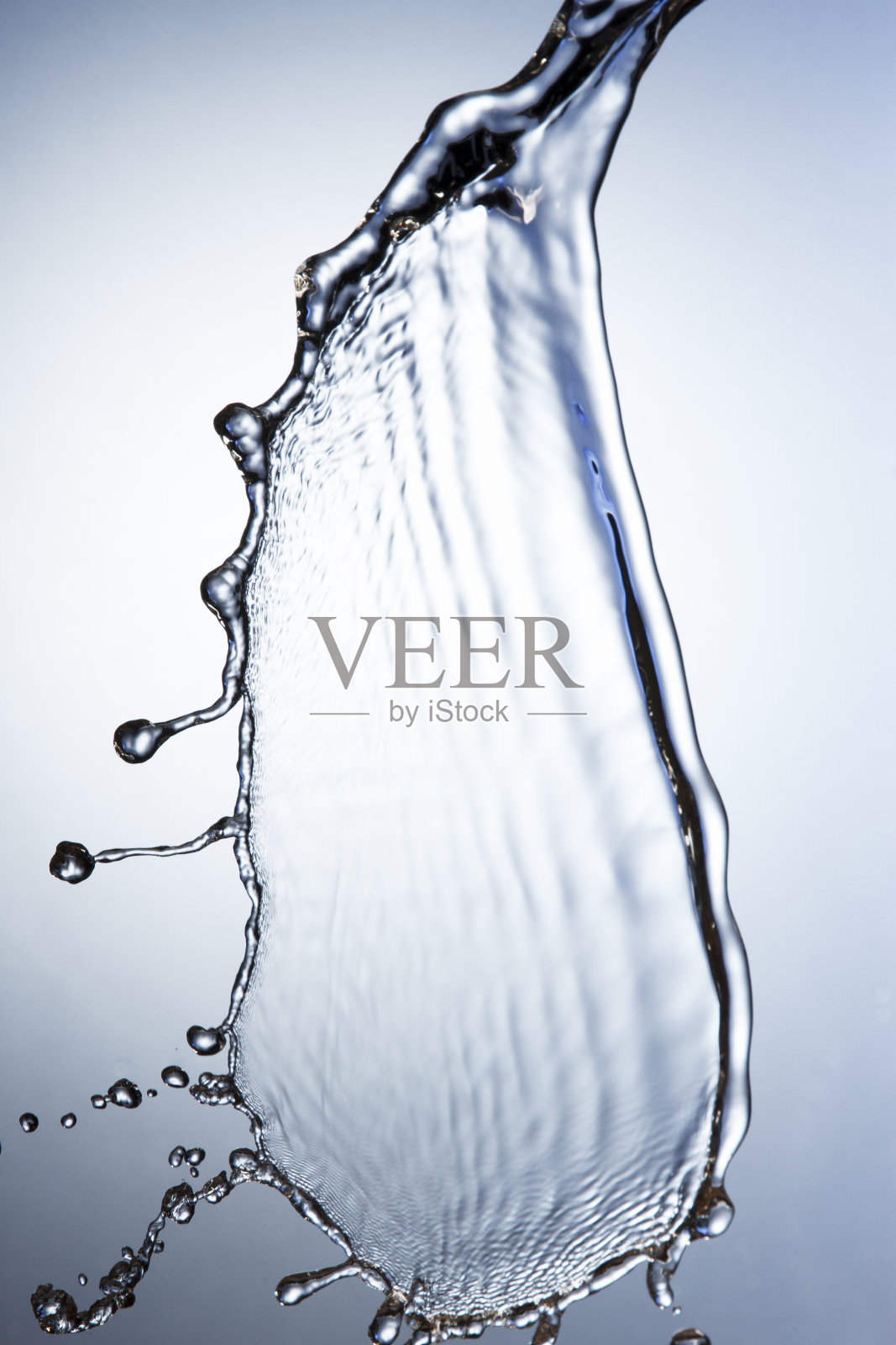 水花孤立在白色背景照片摄影图片