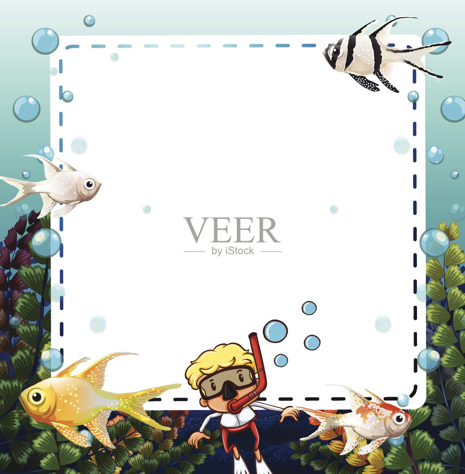 框架插画图片素材