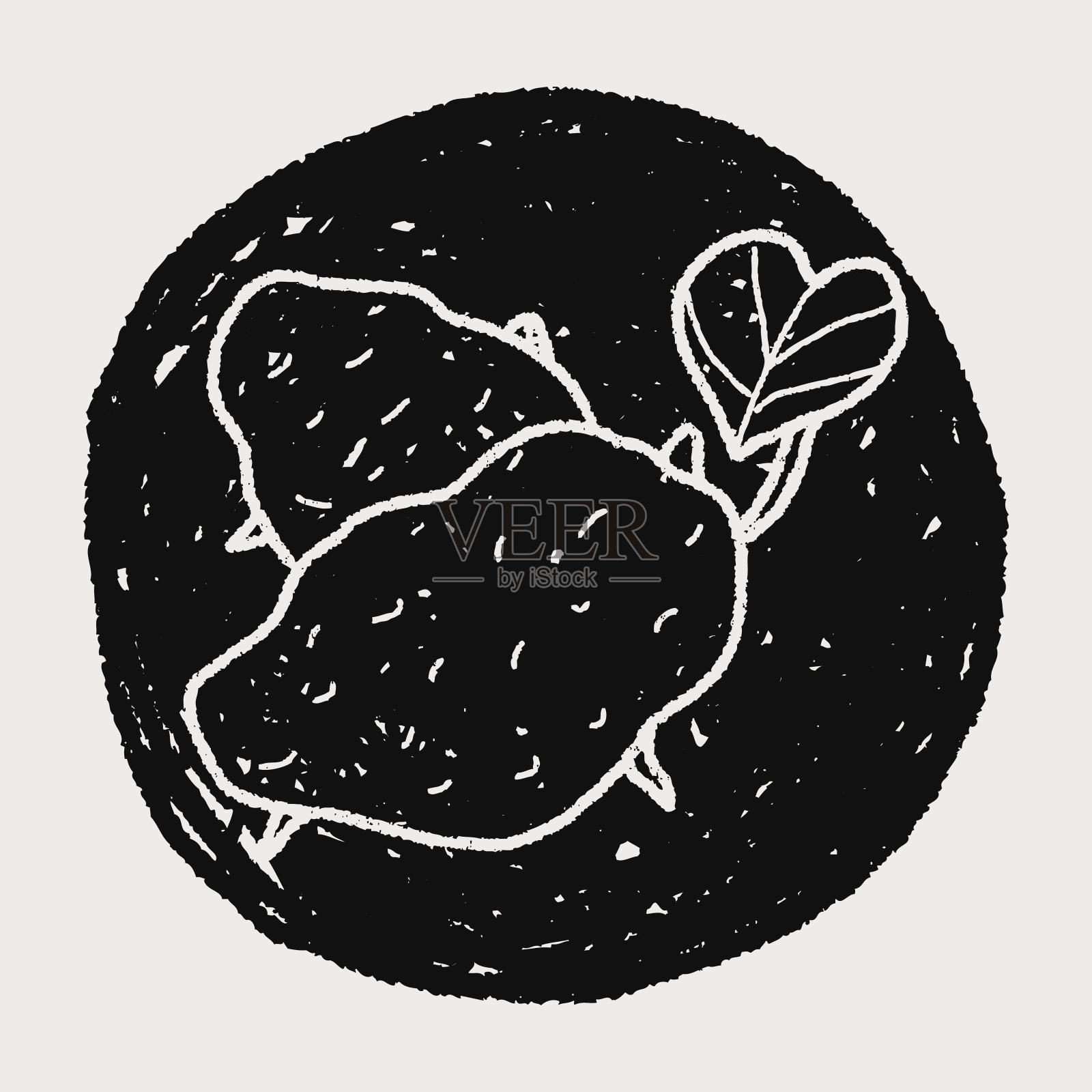 土豆涂鸦插画图片素材