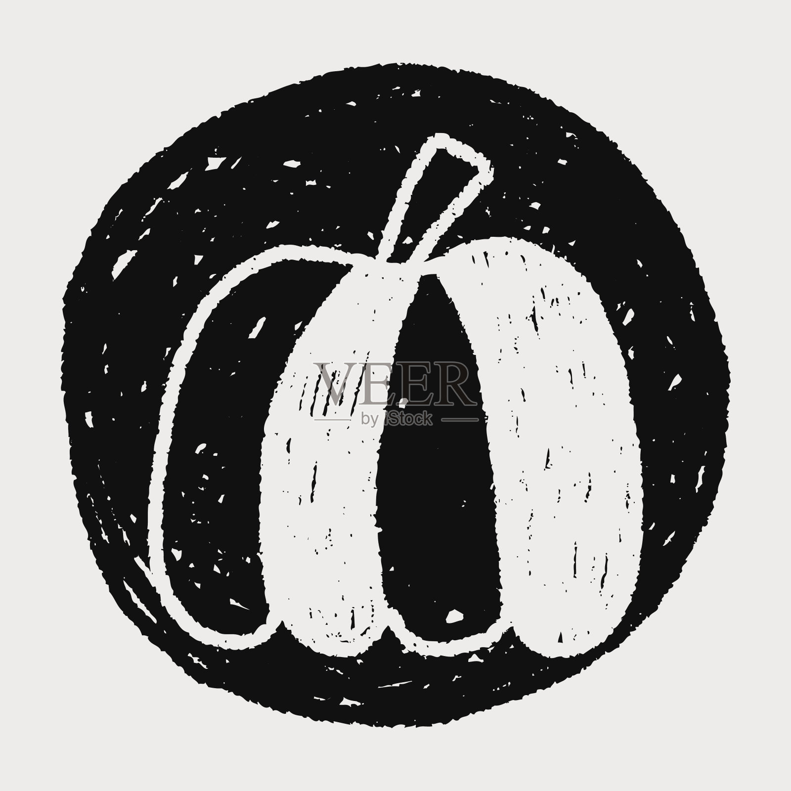 南瓜涂鸦画插画图片素材