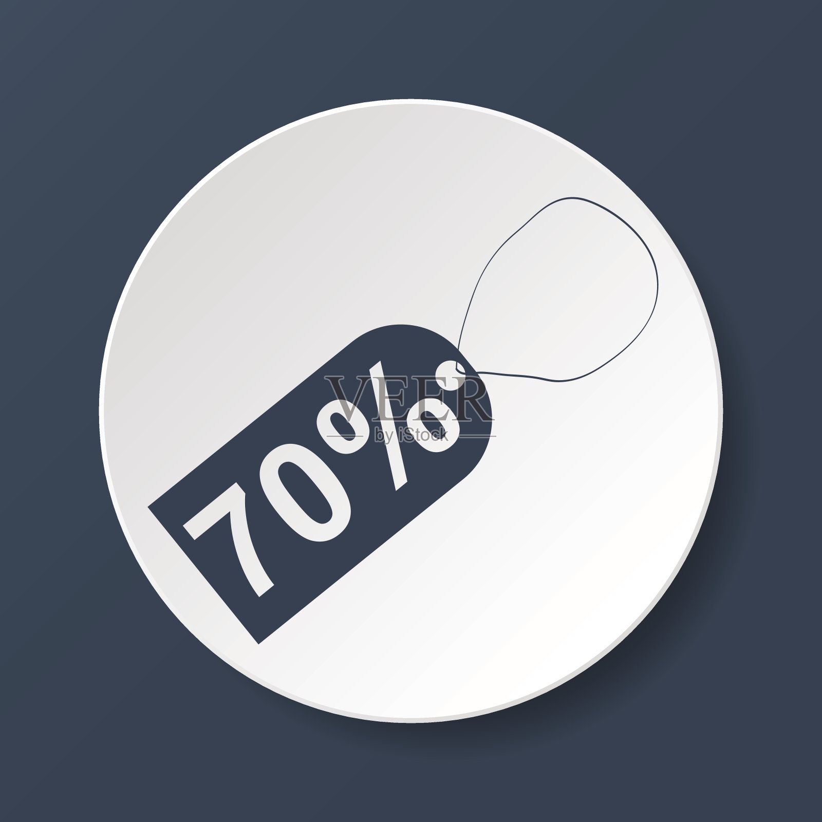 标签图标,矢量插图。平面设计风格插画图片素材