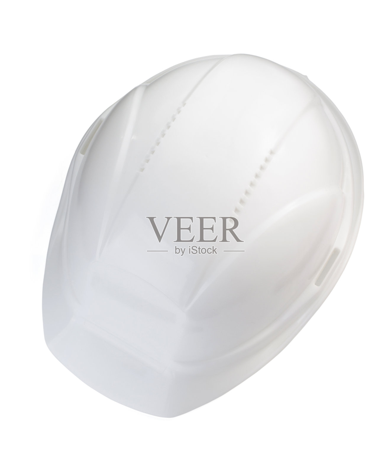 白色施工头盔照片摄影图片