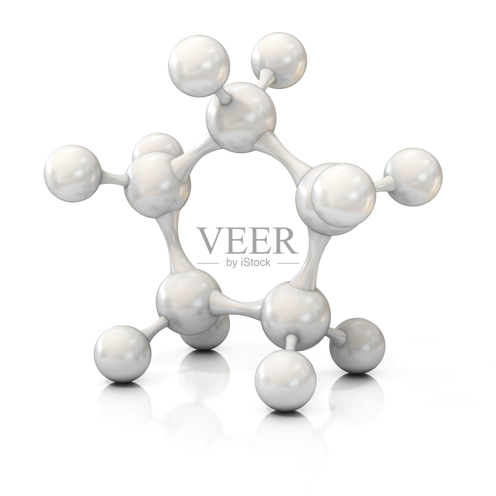 分子3D图示照片摄影图片