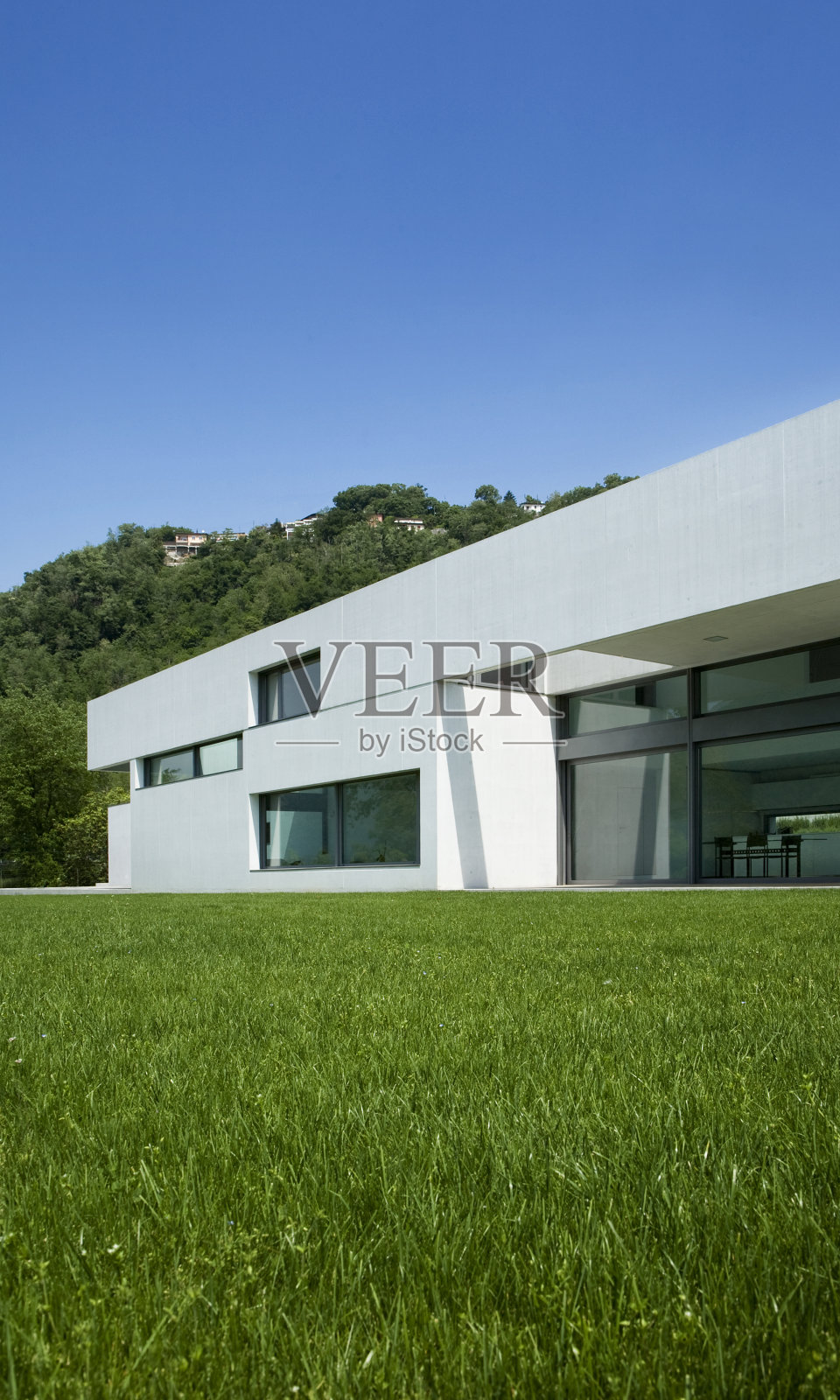 现代的房子照片摄影图片