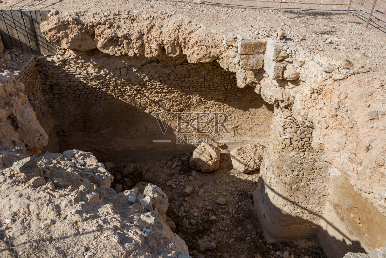 以色列南部的Avdat国家公园照片摄影图片