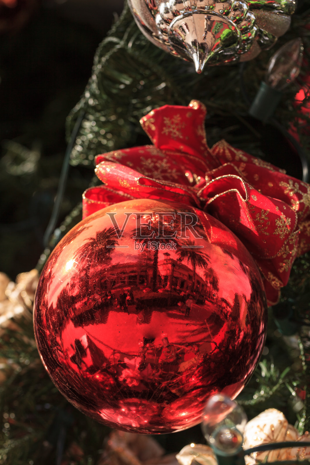 圣诞饰品照片摄影图片