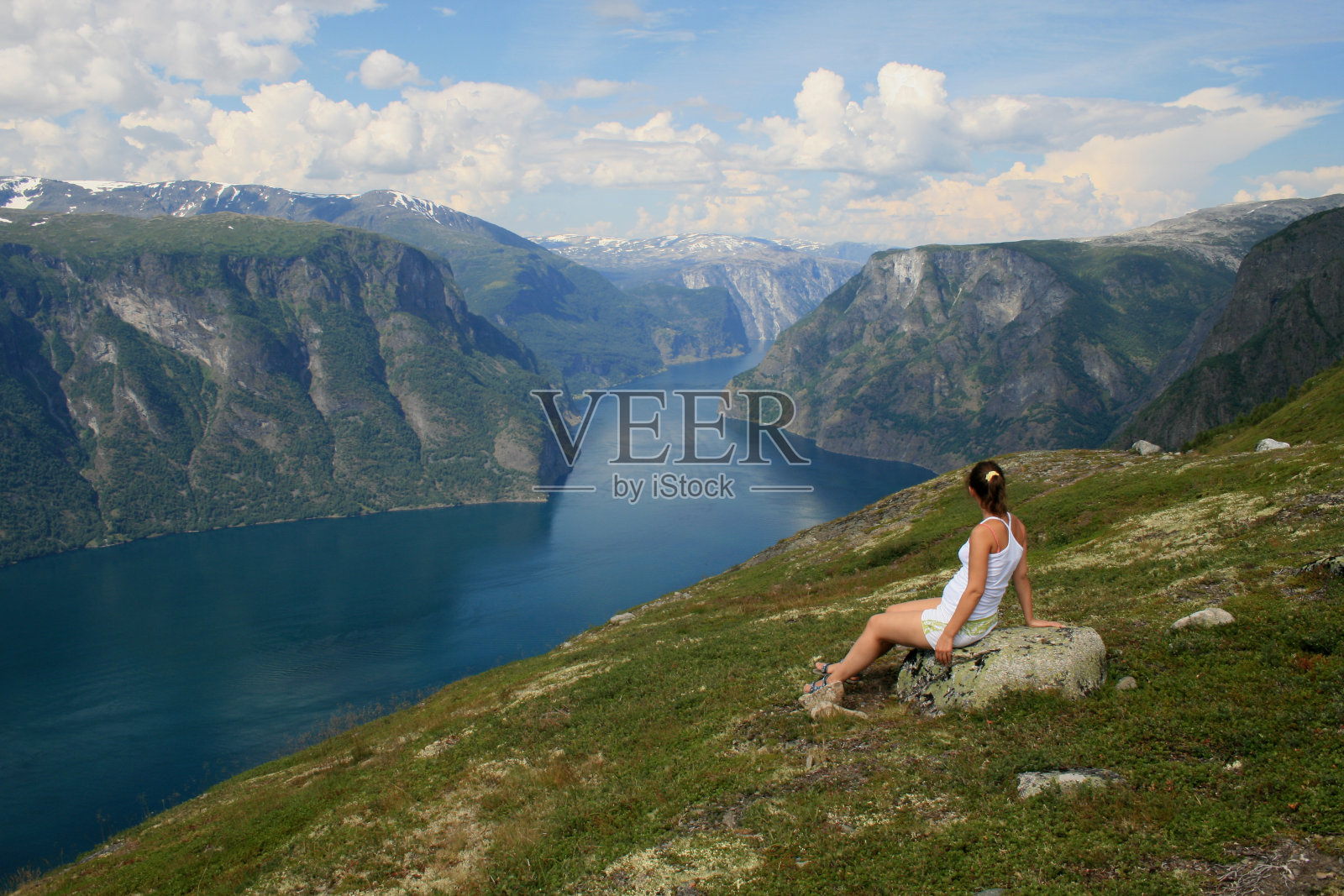 看峡湾照片摄影图片