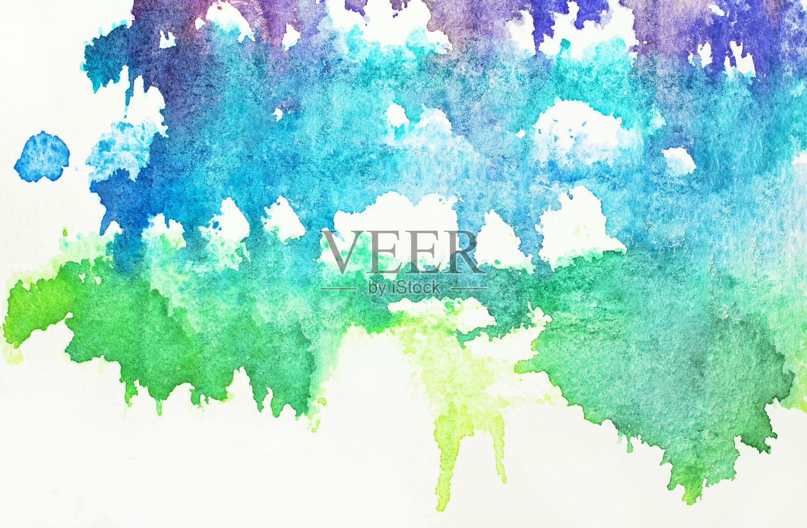 抽象彩色水彩背景插画图片素材