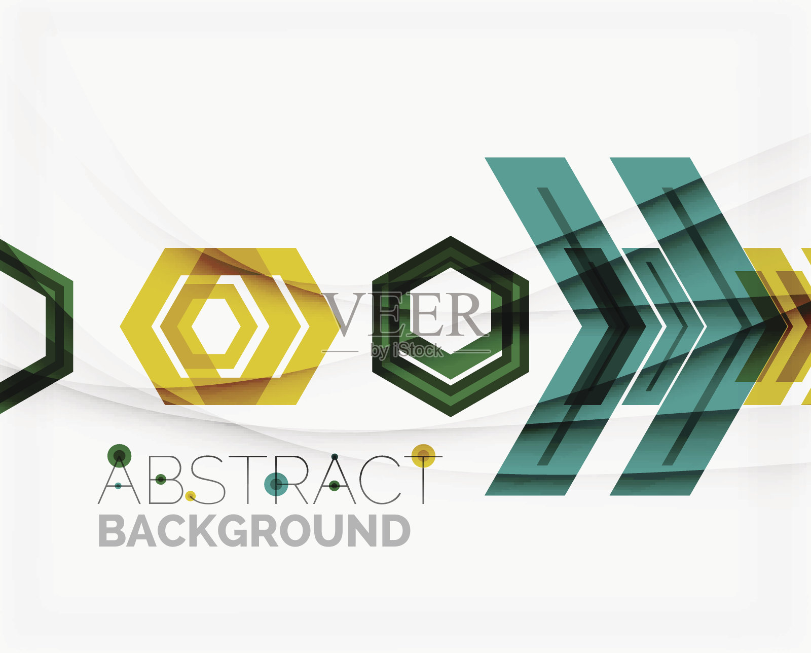 几何抽象背景。箭头的设计插画图片素材