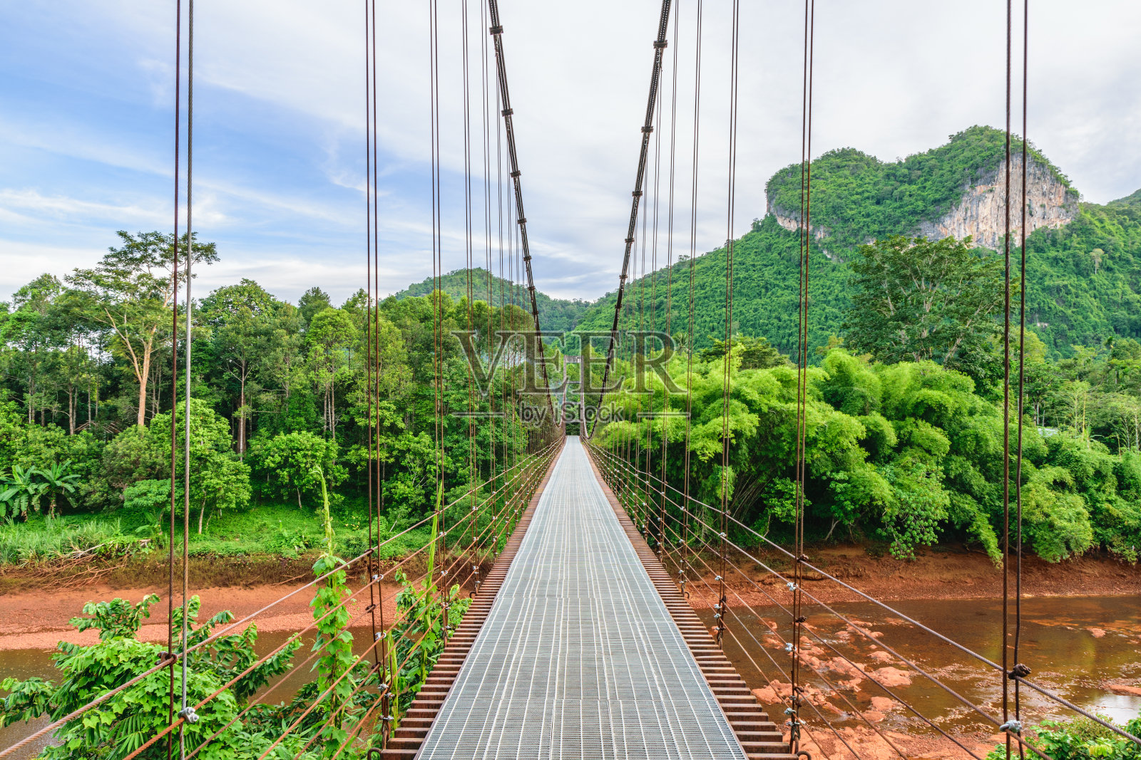 绳索桥5照片摄影图片
