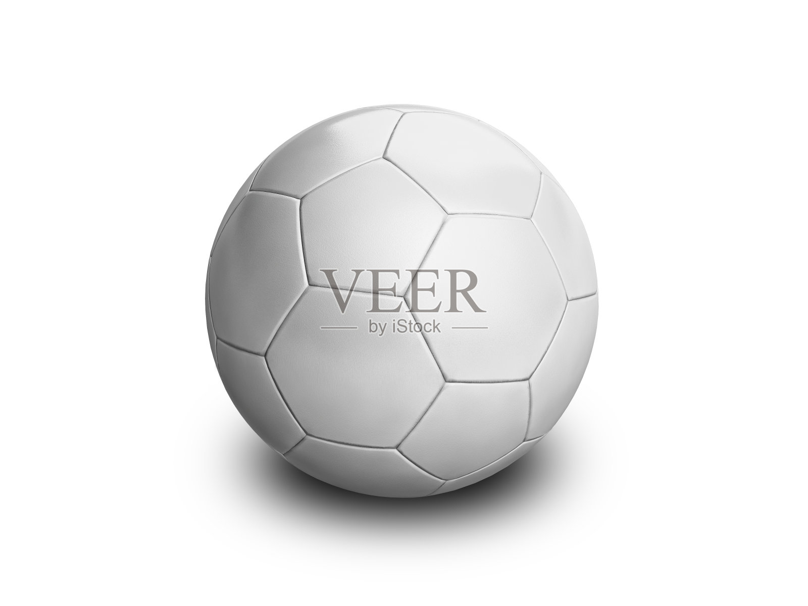 白色空白足球照片摄影图片