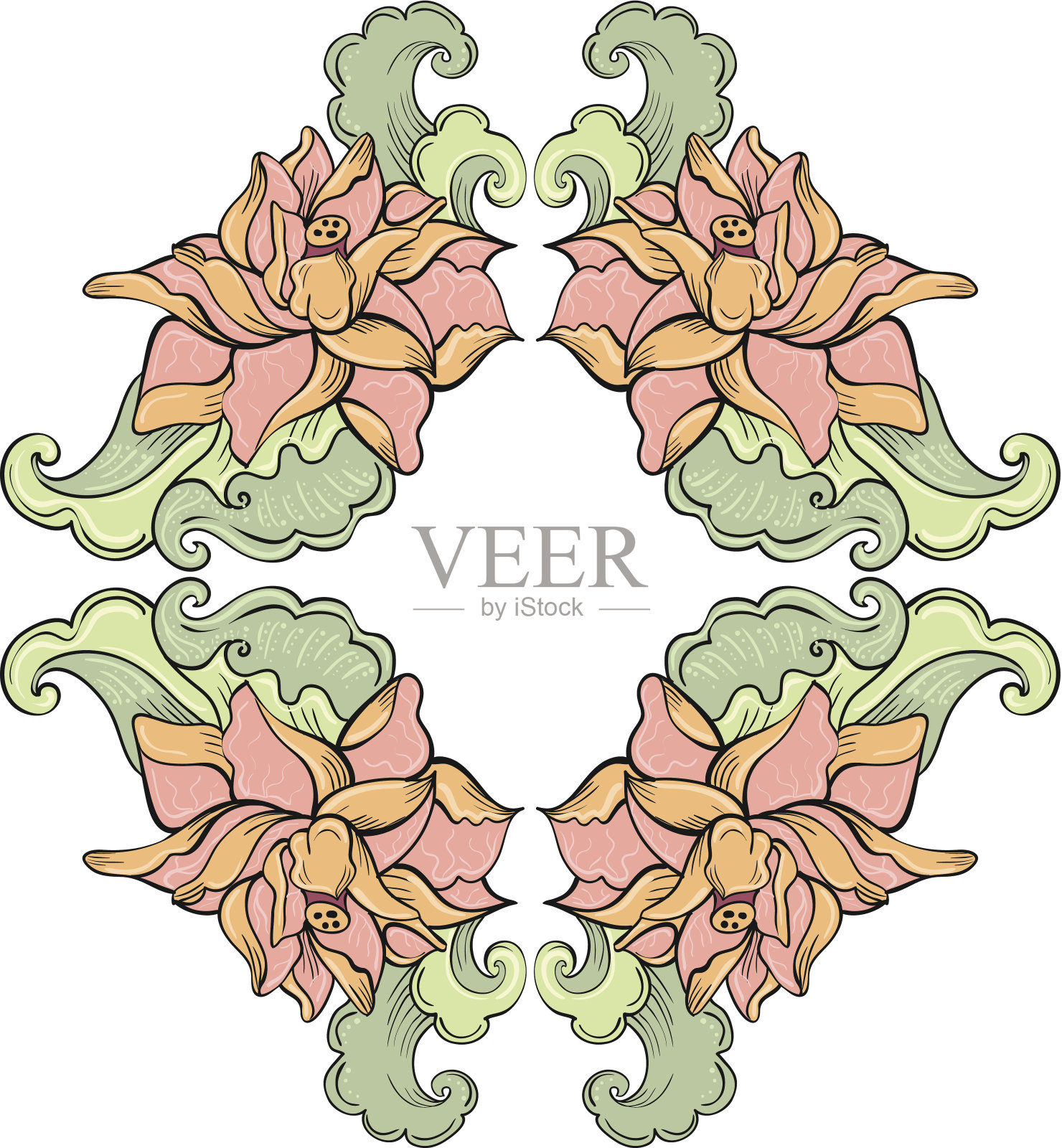 印象插画图片素材