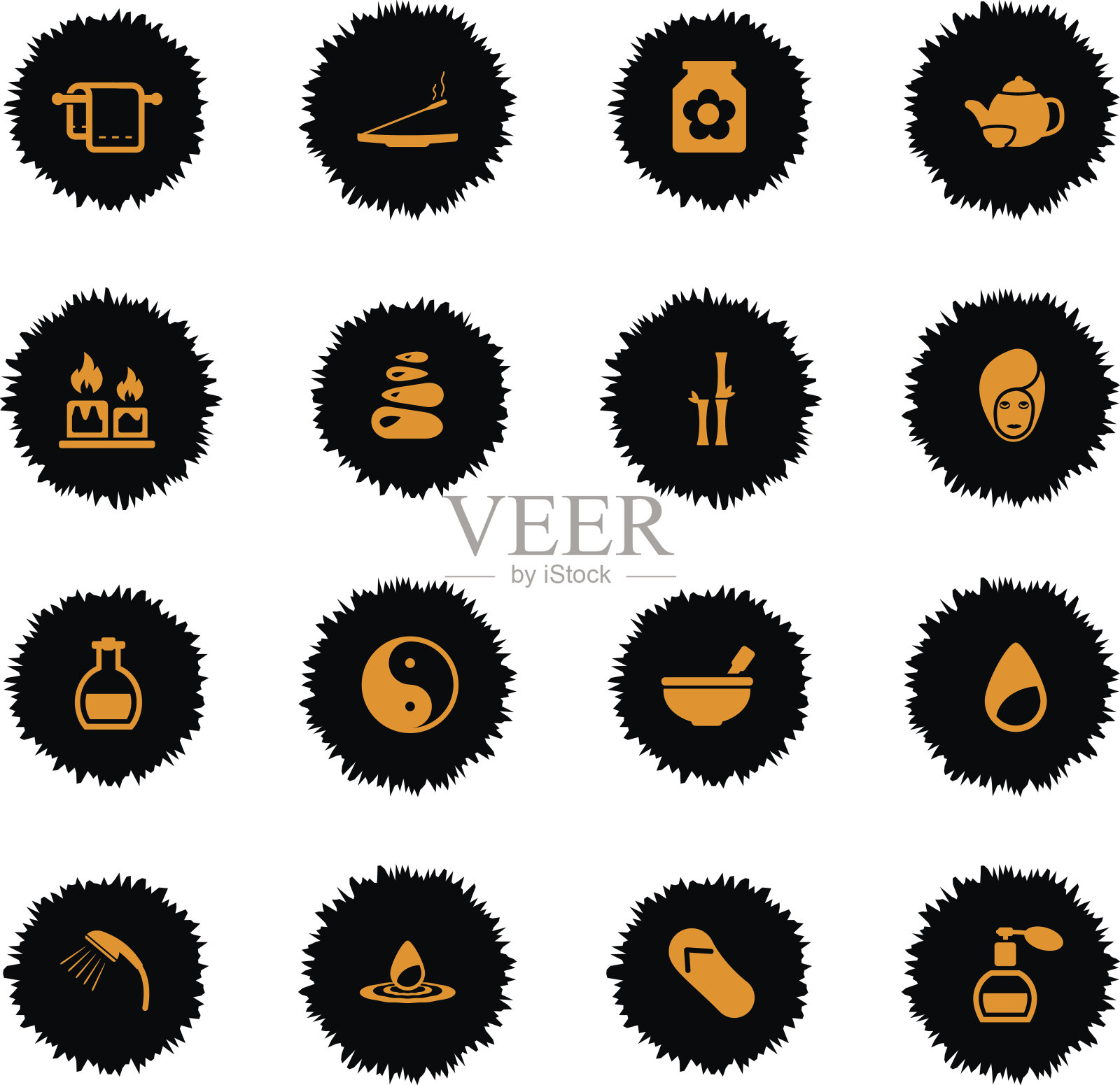 Spa简单的图标图标素材