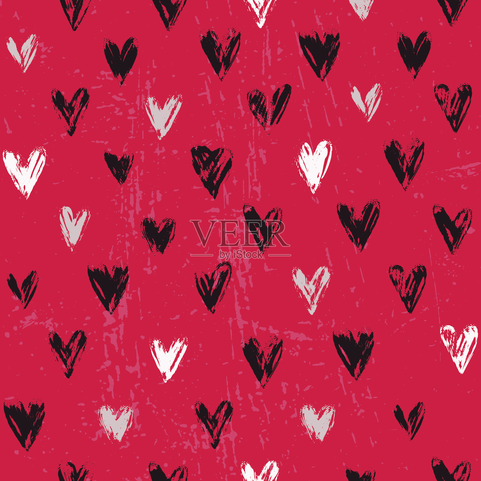 难看的东西心点缀插画图片素材