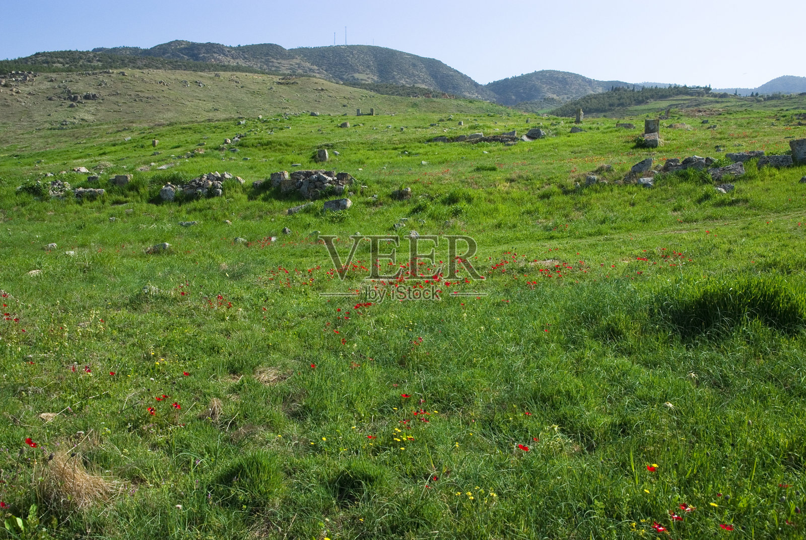 希拉波利斯, 德尼兹利 土耳其照片摄影图片