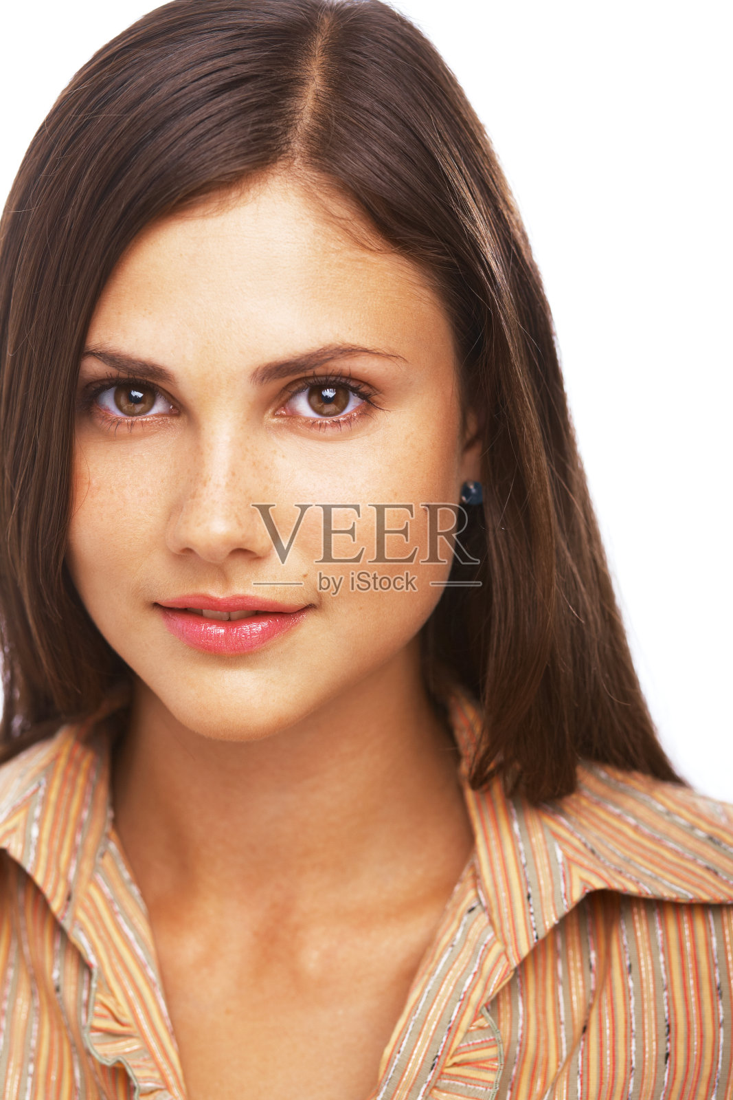 可爱的女人肖像照片摄影图片