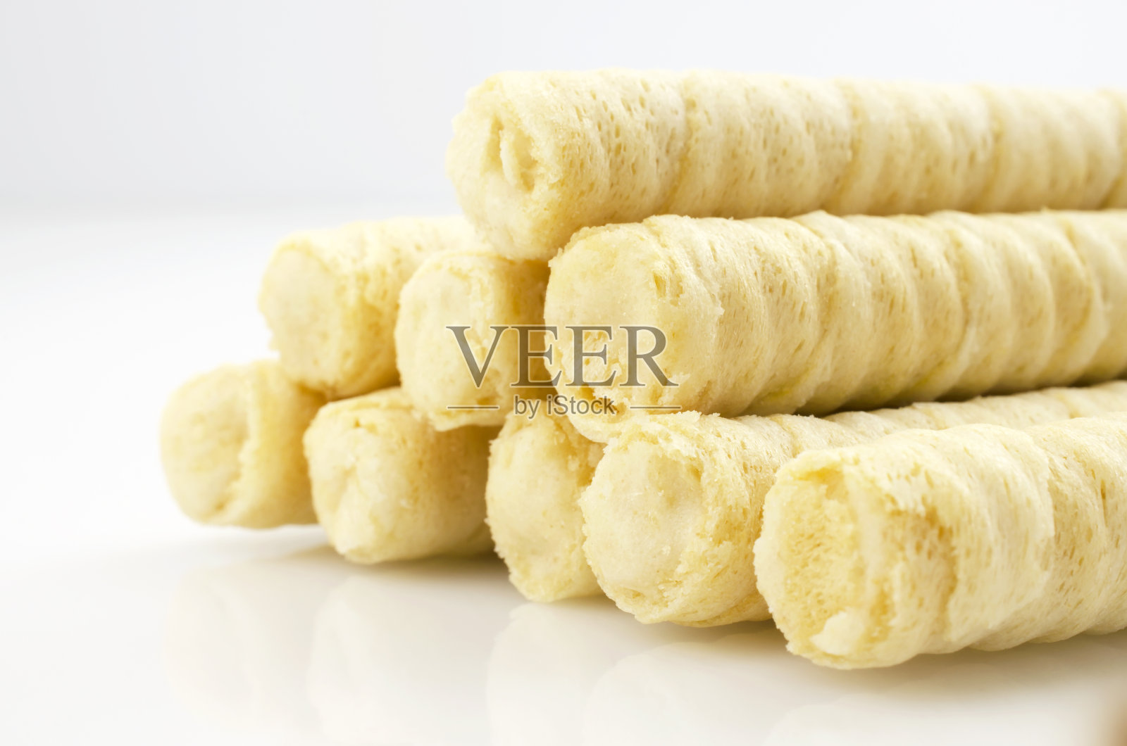 黄色的卷照片摄影图片