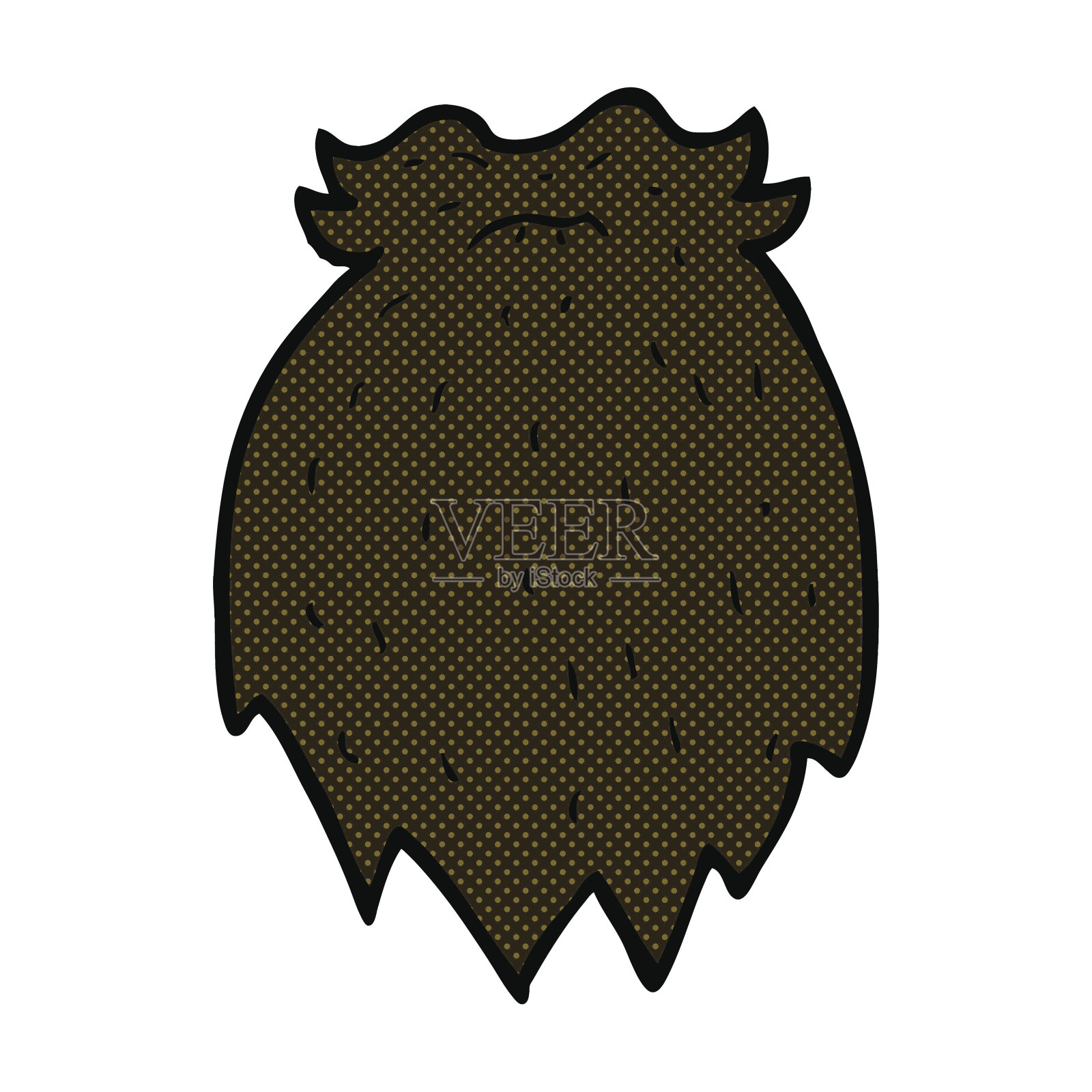 卡通假胡子插画图片素材