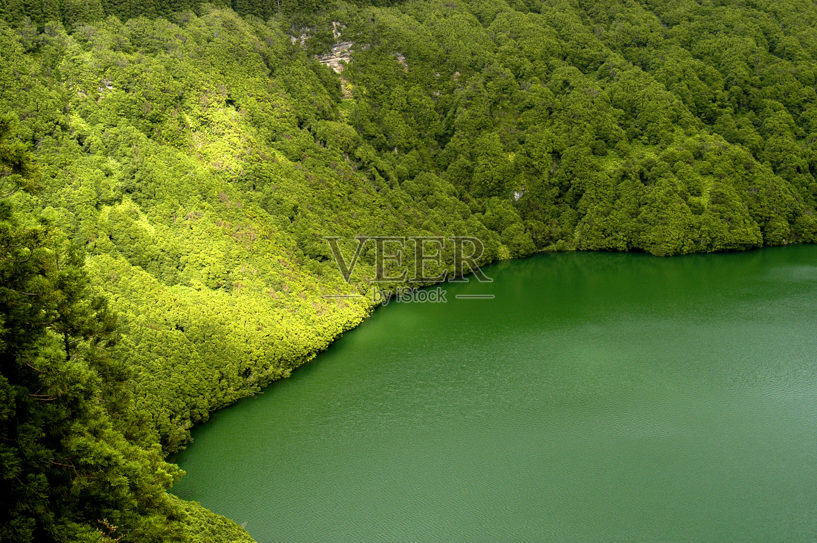 亚速尔湖照片摄影图片