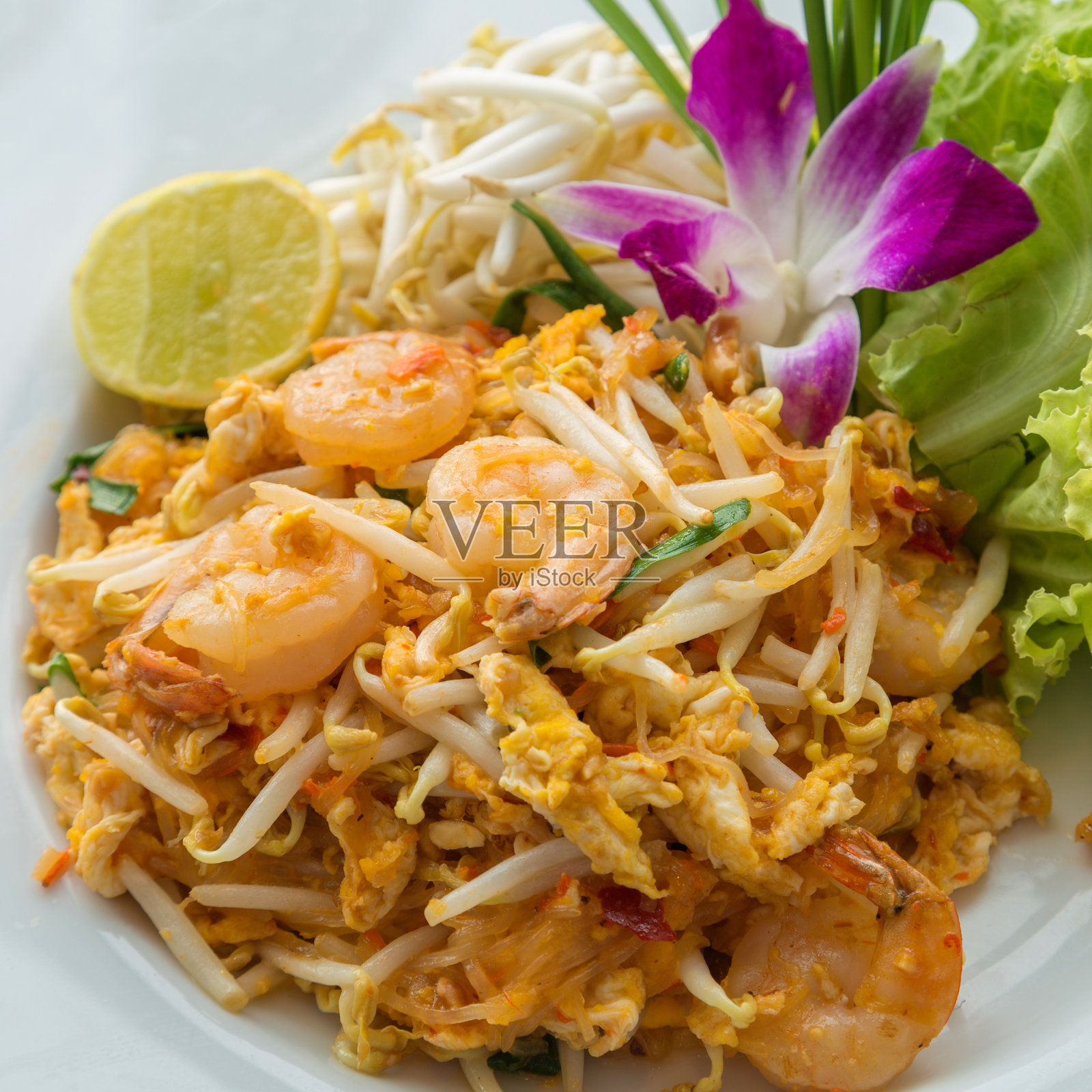 泰国炒面照片摄影图片