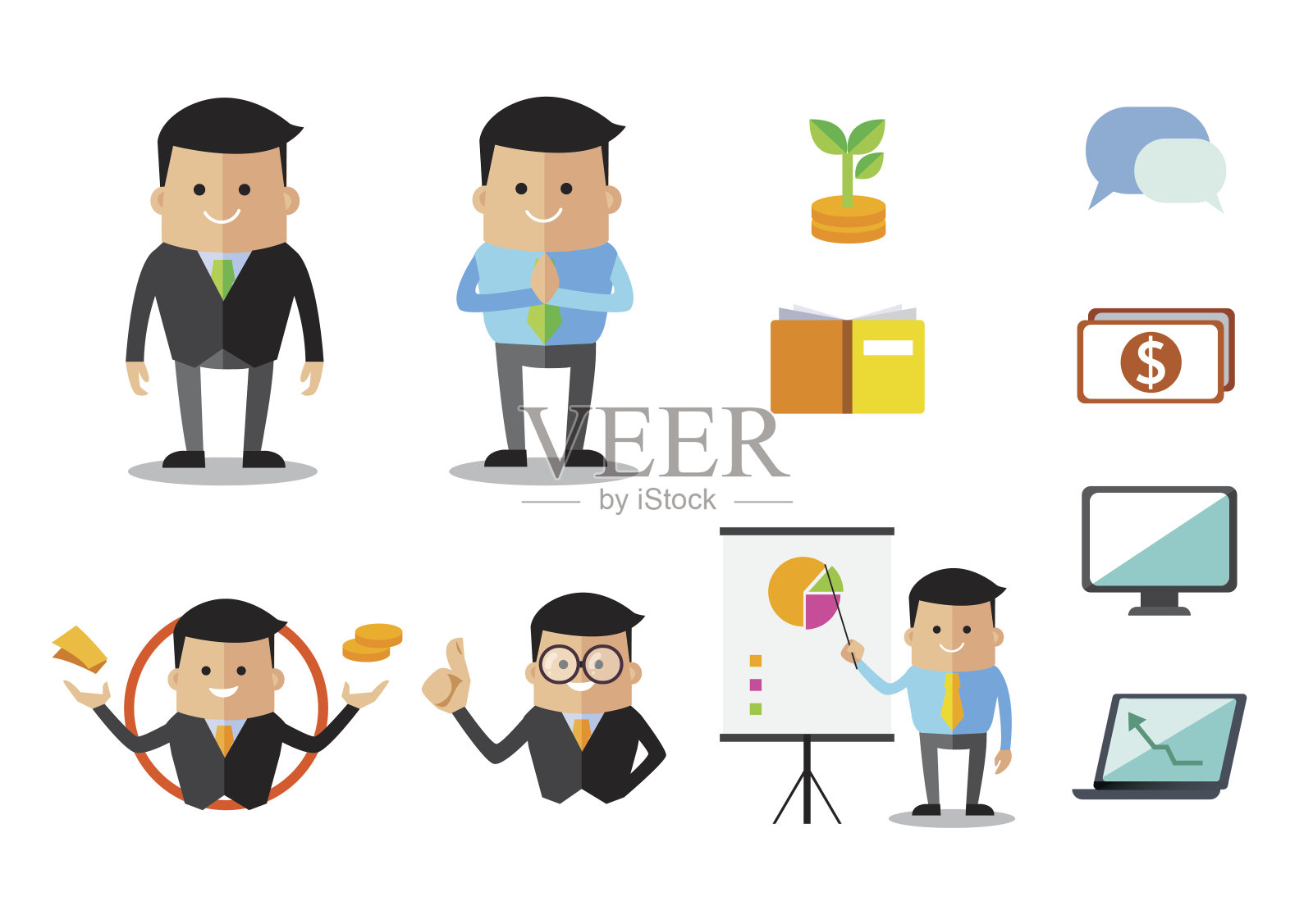 业务插画图片素材