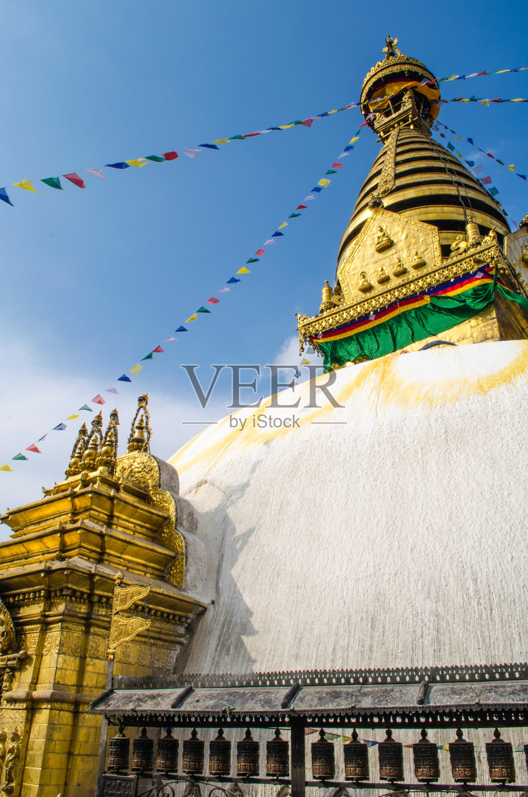 尼泊尔的佛塔照片摄影图片