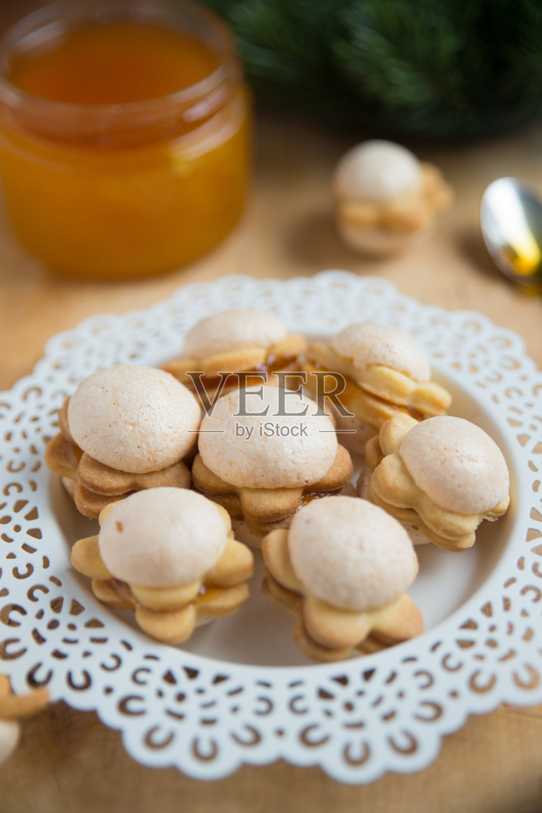 德国圣诞饼干照片摄影图片