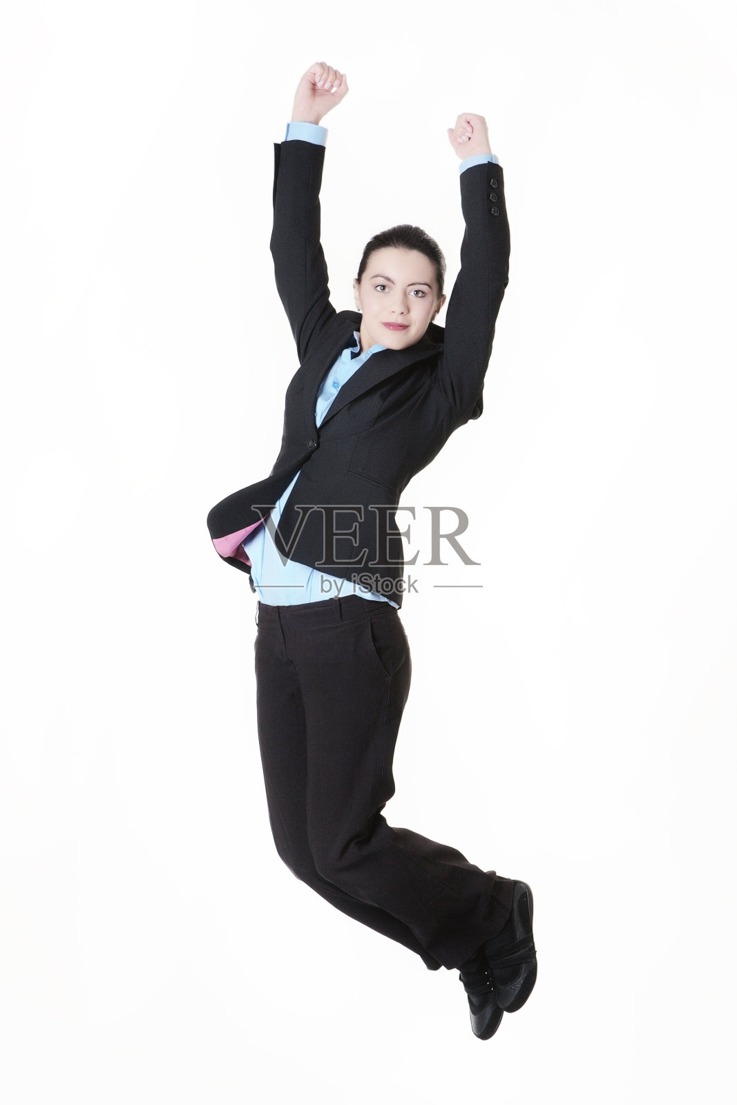 跳商业女性照片摄影图片