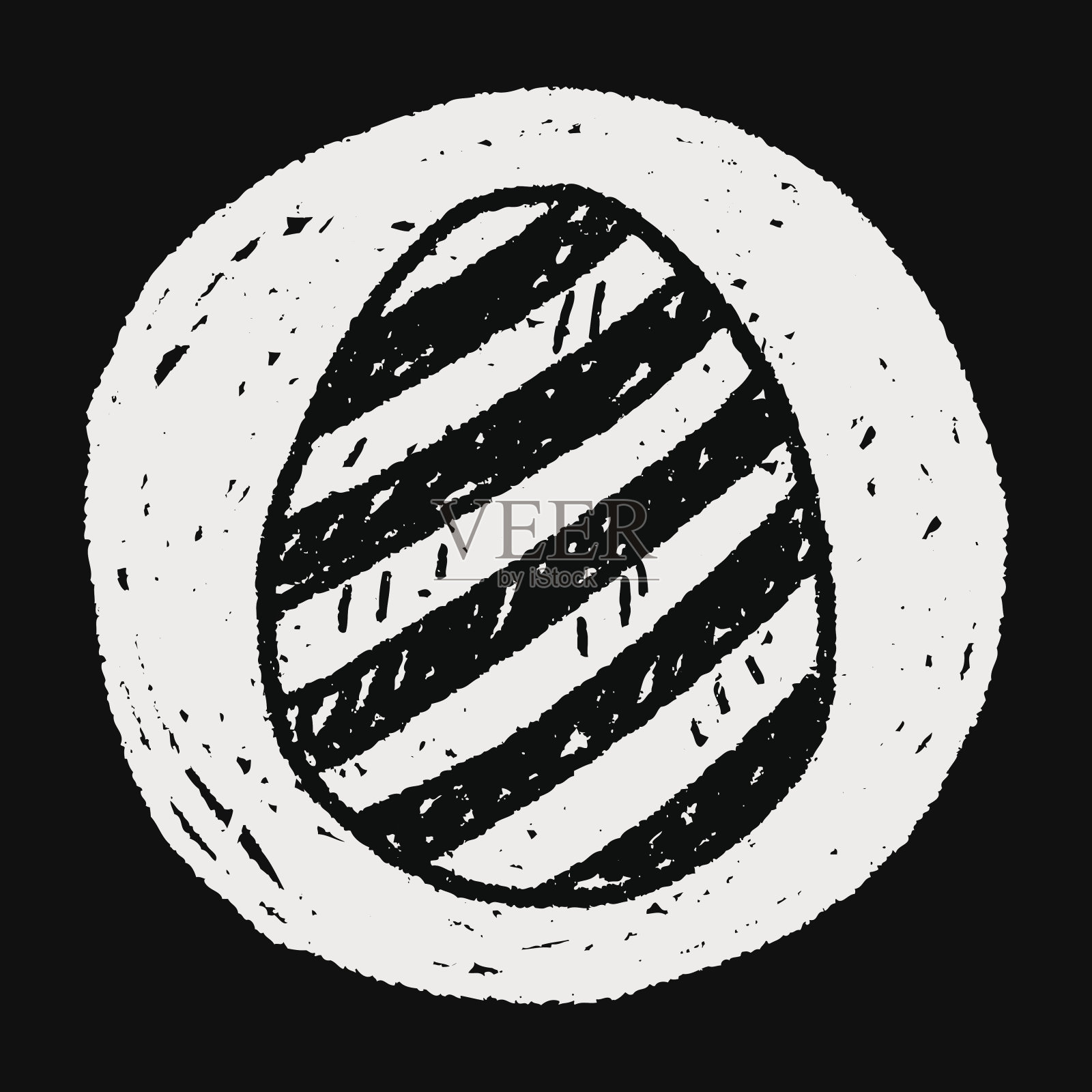 复活节彩蛋涂鸦插画图片素材