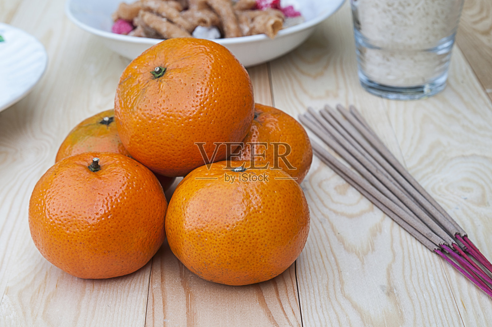 橙、敬拜、泰国照片摄影图片