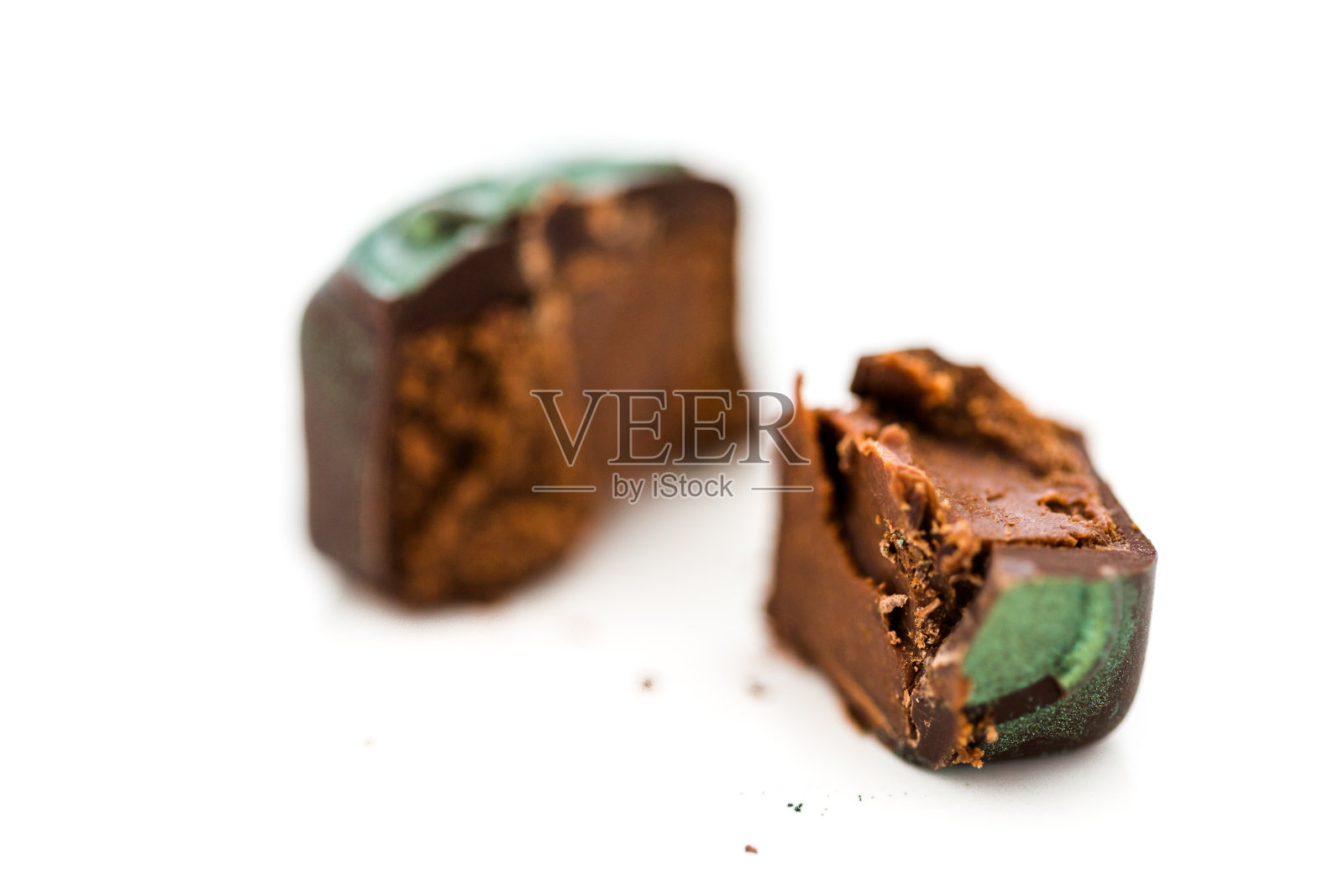 巧克力松露照片摄影图片