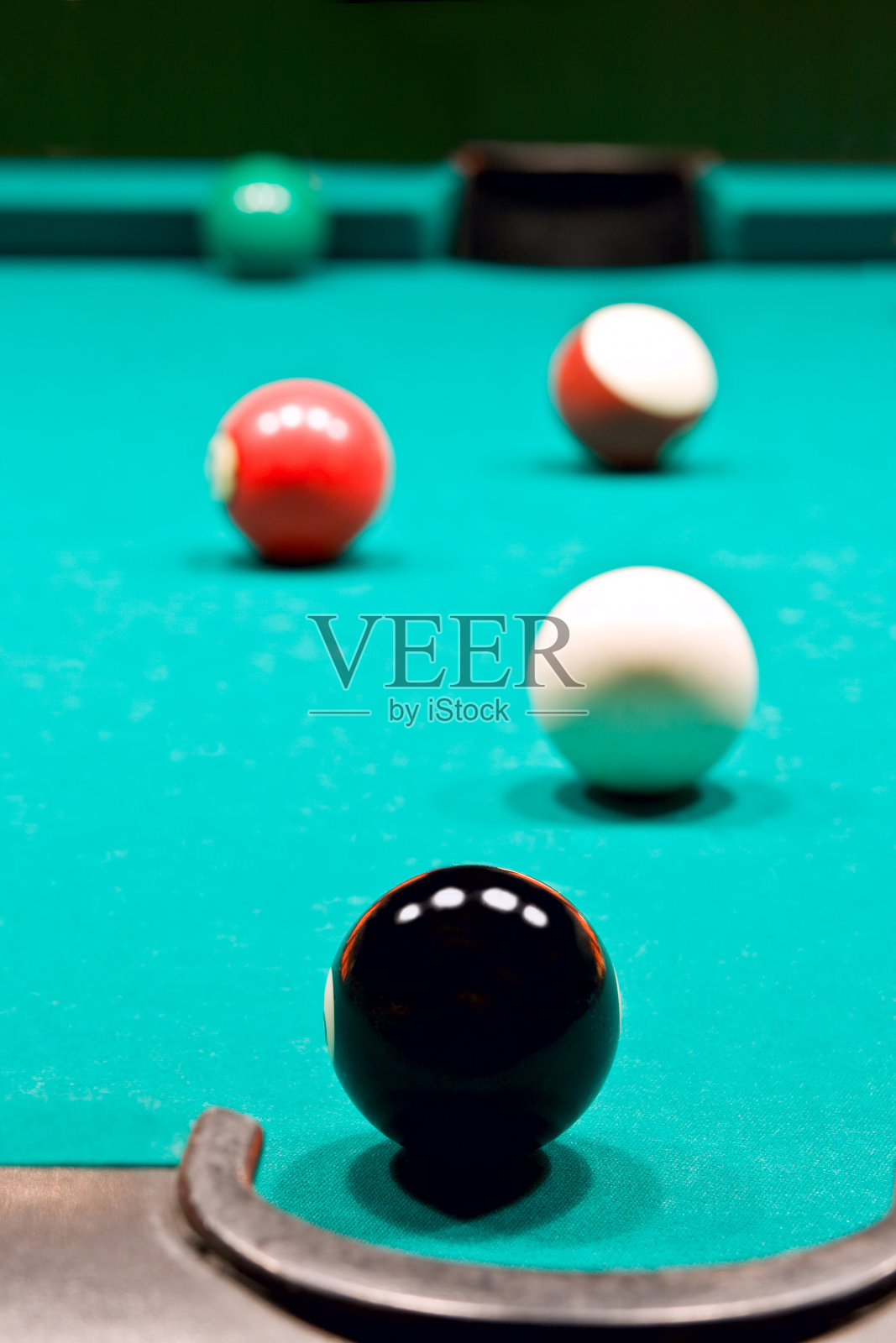 桌球游戏用的桌子照片摄影图片