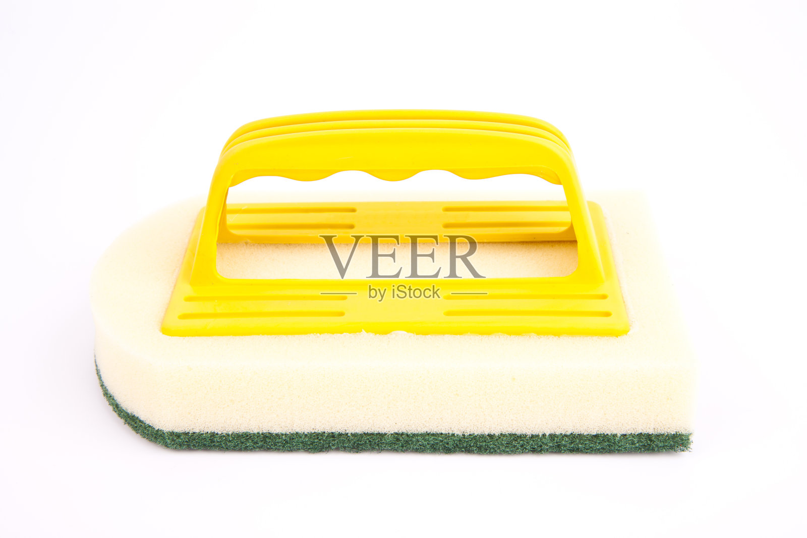 清洁刷隔离白色。照片摄影图片