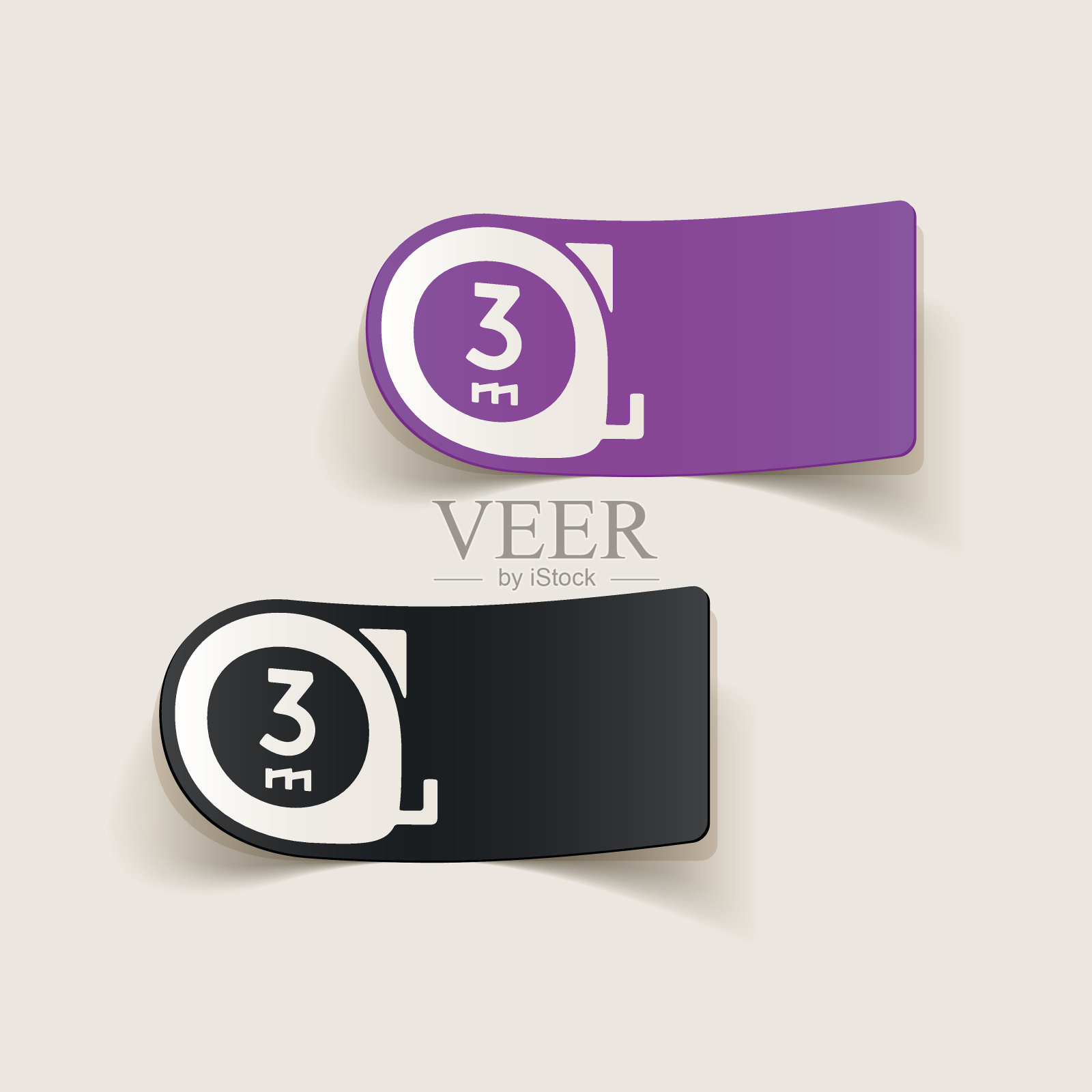 现实设计元素:墨盒米插画图片素材